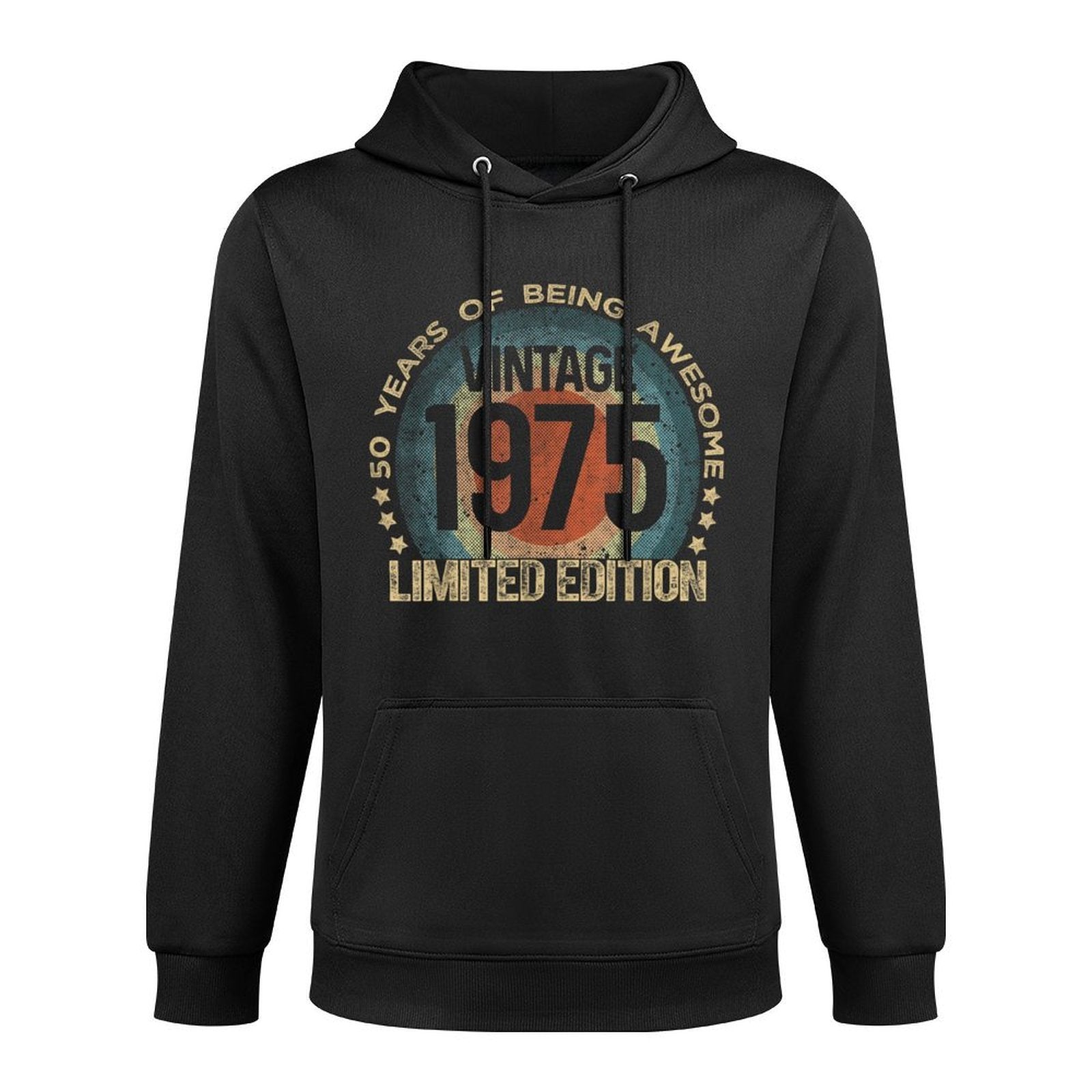 50 Year Old Gifts Vintage 1975 Limited Edition 50th Birthday Shape Retention Hoodie