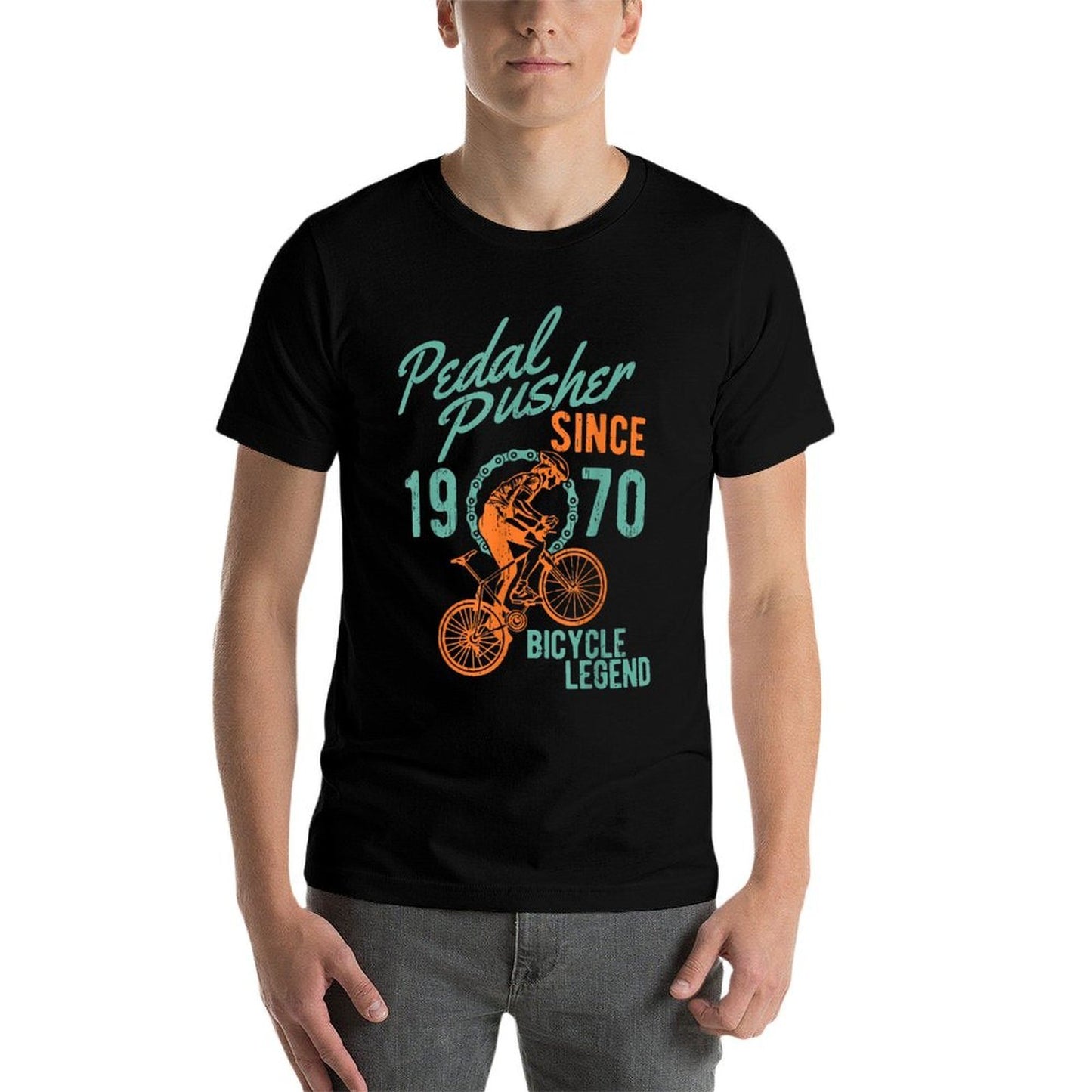 1970 50th Birthday Gift Mountain Bike Biking Bicycle Cyclist Classic T-Shirt