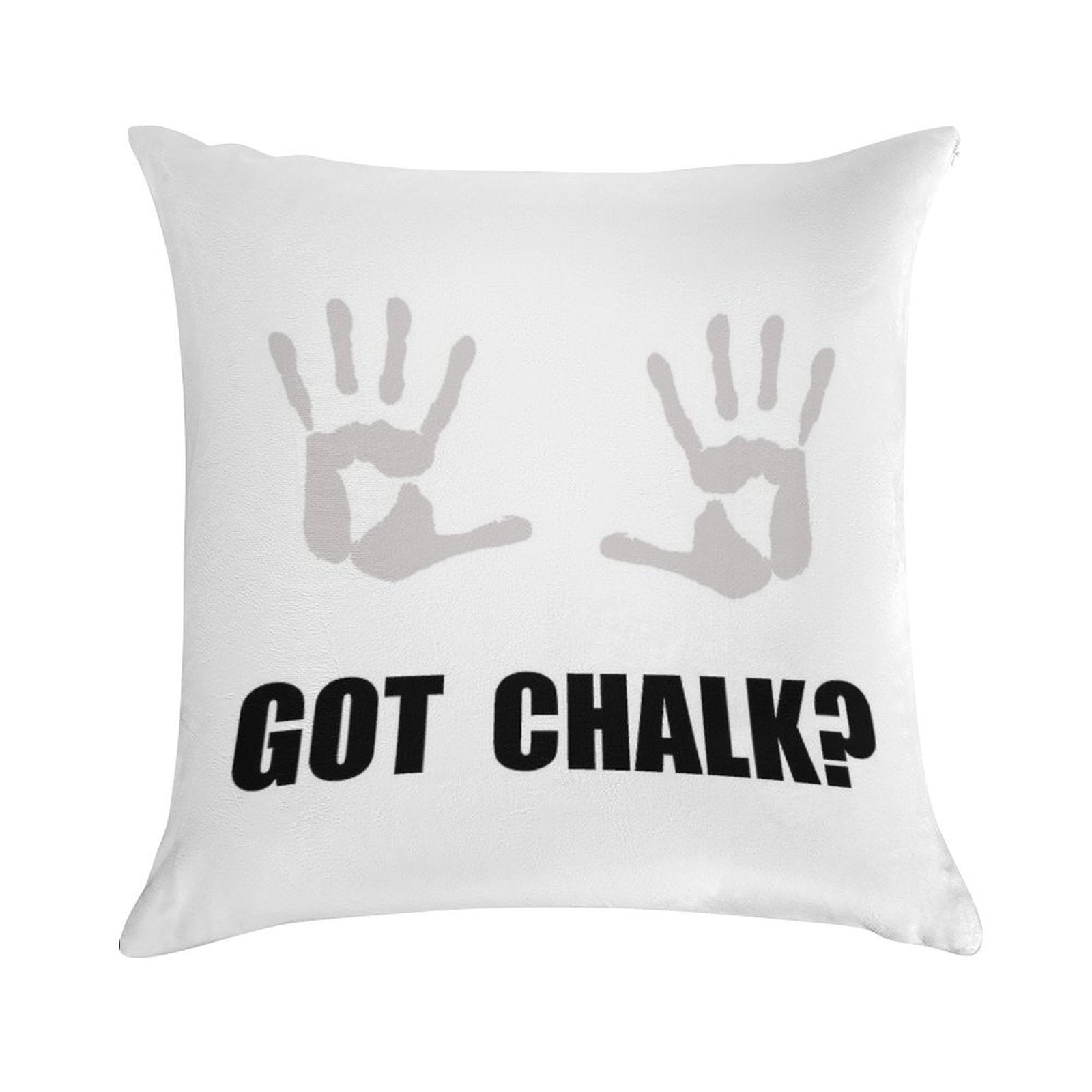 Got Chalk Soft Durable Construction Throw Pillow