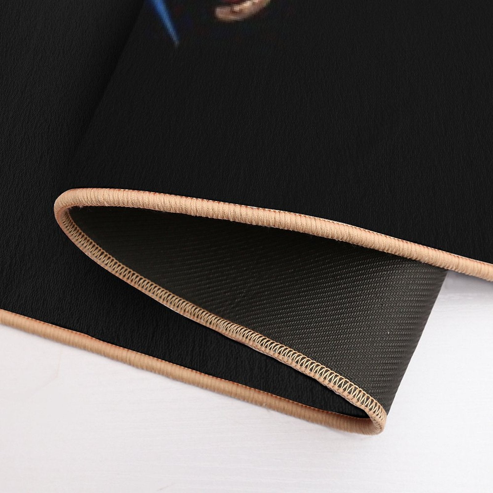 Baseball Drip Ice Cream Patriotic American Flag 4th Of July  Easy Maintenance Bath Mat