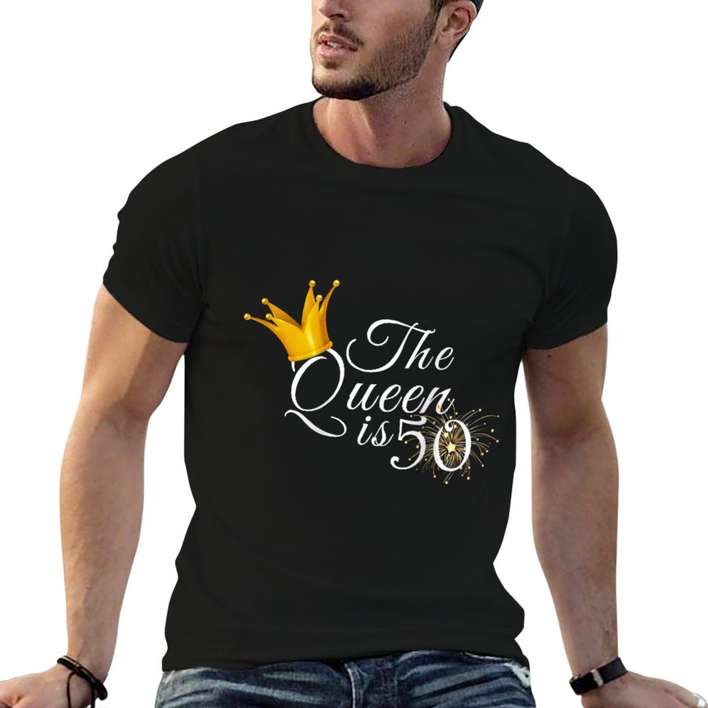 Womens 50th Birthday Gift For Her Fifty Birthday Ideas 50 Bday Raglan Baseball Quick-drying T-Shirt