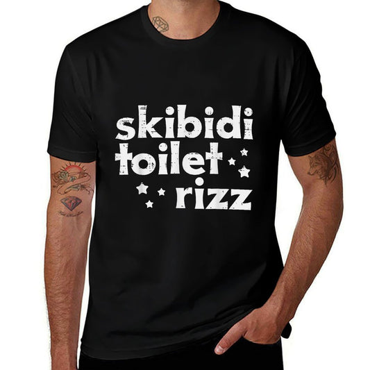 Skibidi Toilet Rizz Funny Saying Meme Boys Kids Men Women  Soft T-Shirt