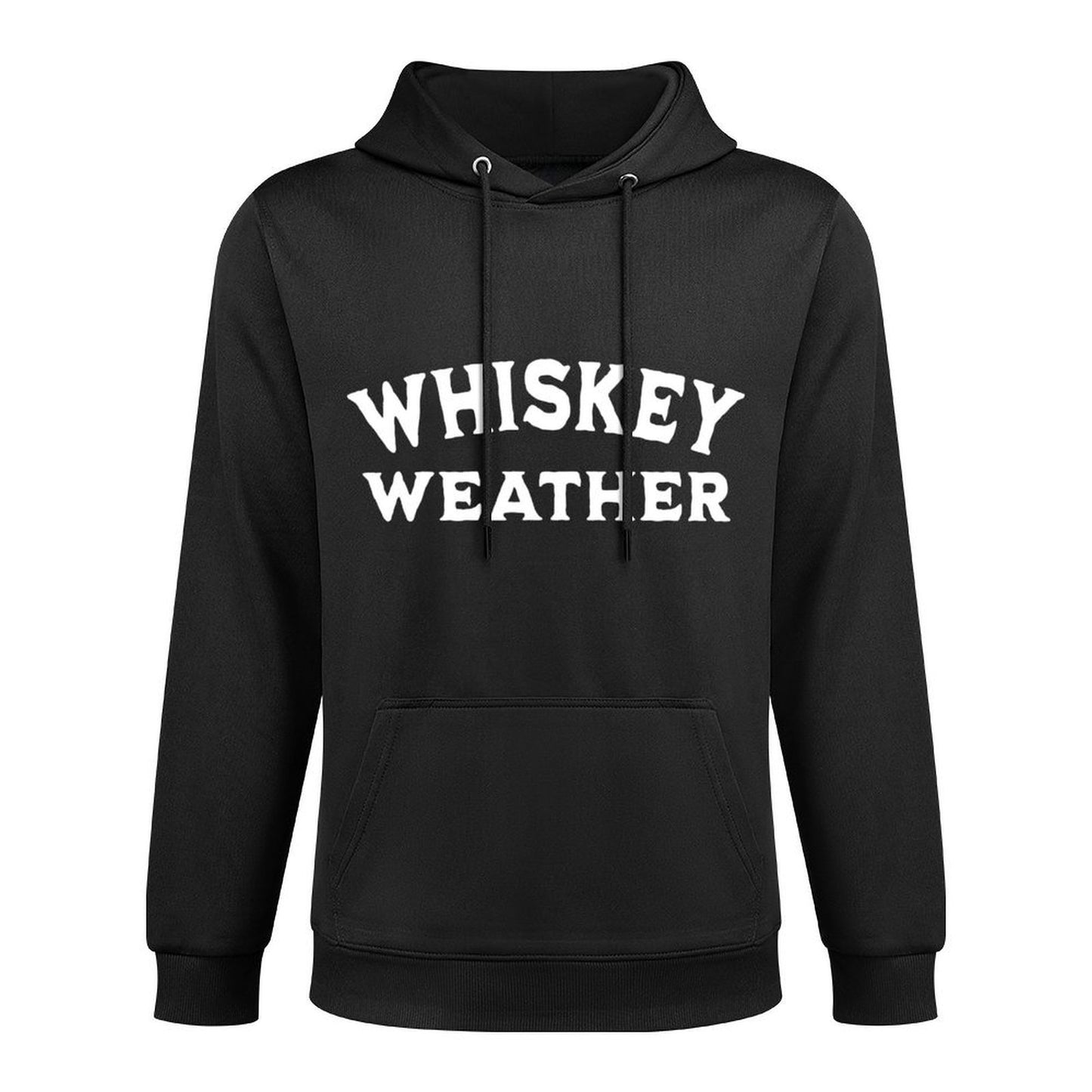Whiskey Weather Meme Quote for Bourbon Or Scotch Whiskey Fan Pilling-Resistant Hoodie