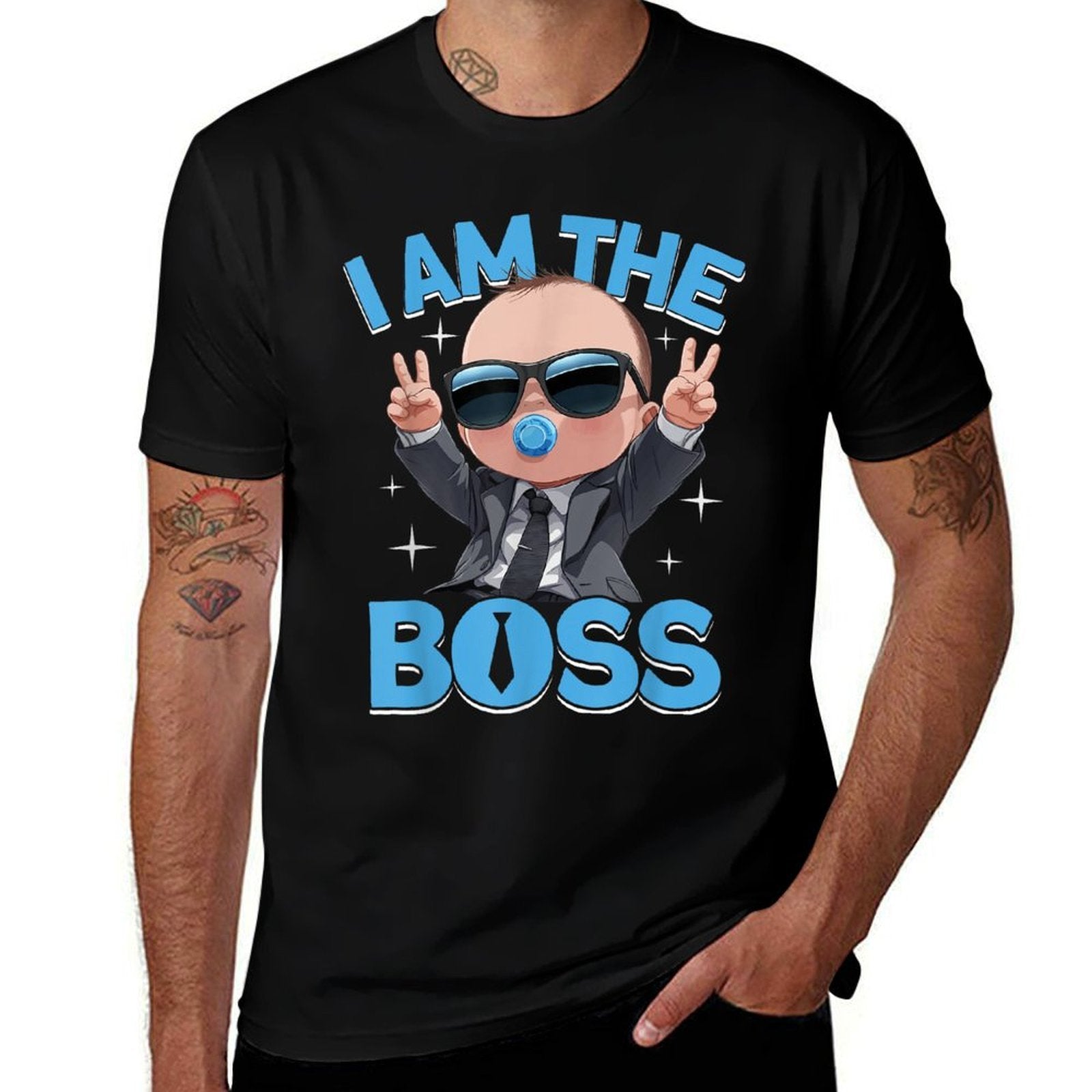 Baby Boss I Am The Boss Like A Boss Kids  Versatile T-Shirt