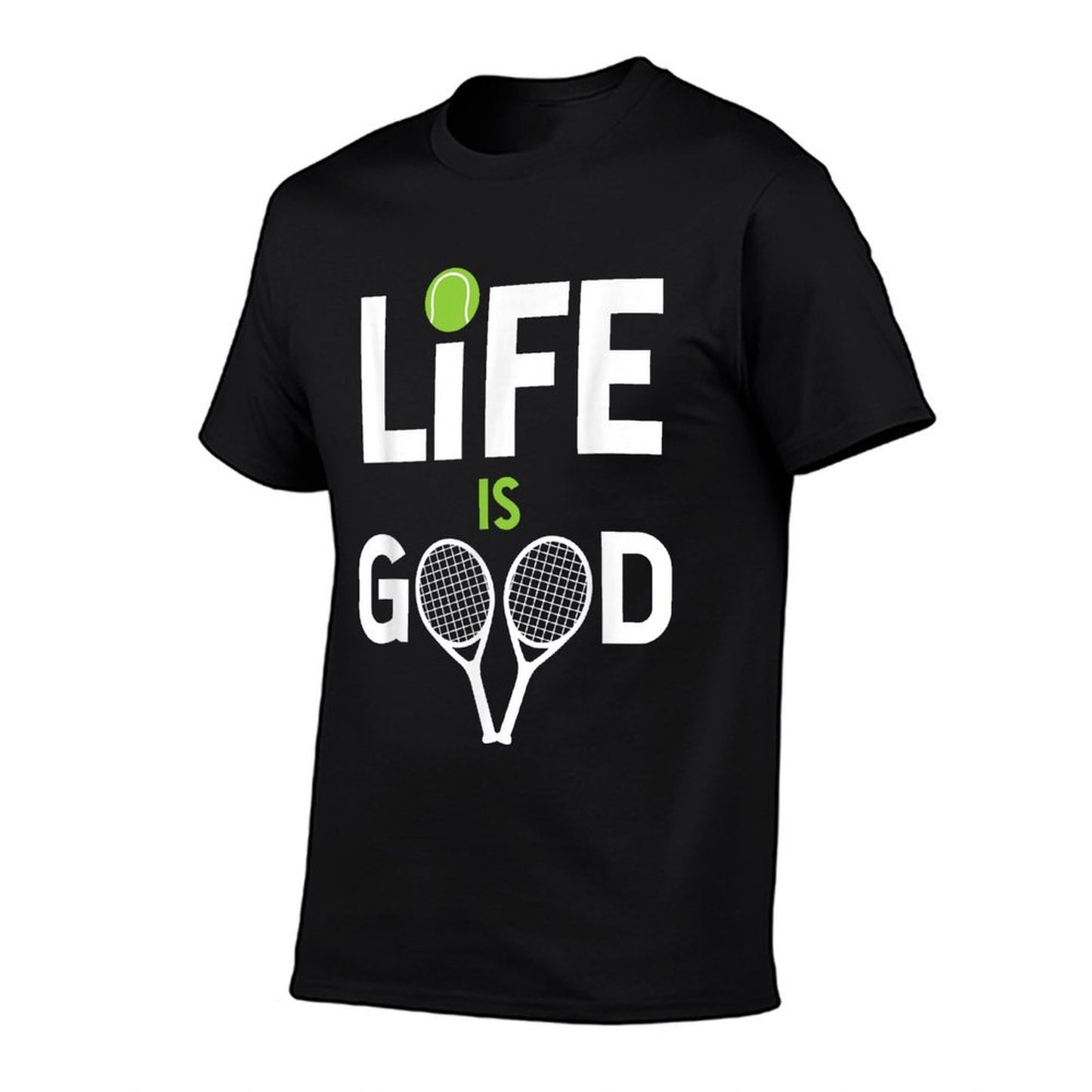 Tennis Is Good Tshirt Tennis Is Good Life Awesome Tennis Pla Relaxed-fit T-Shirt