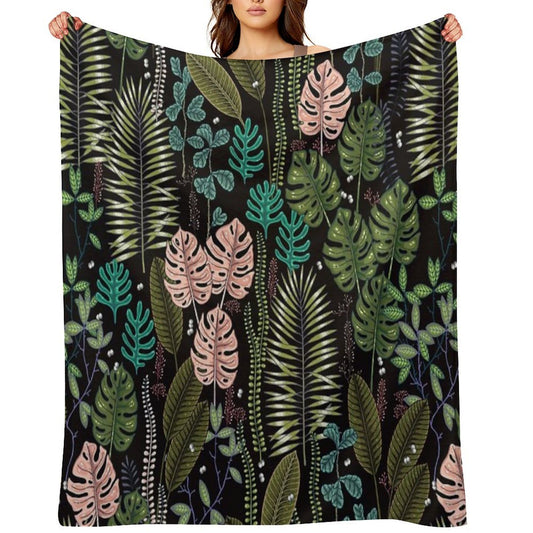 Tropical Dream Travel-friendly Throw Blanket