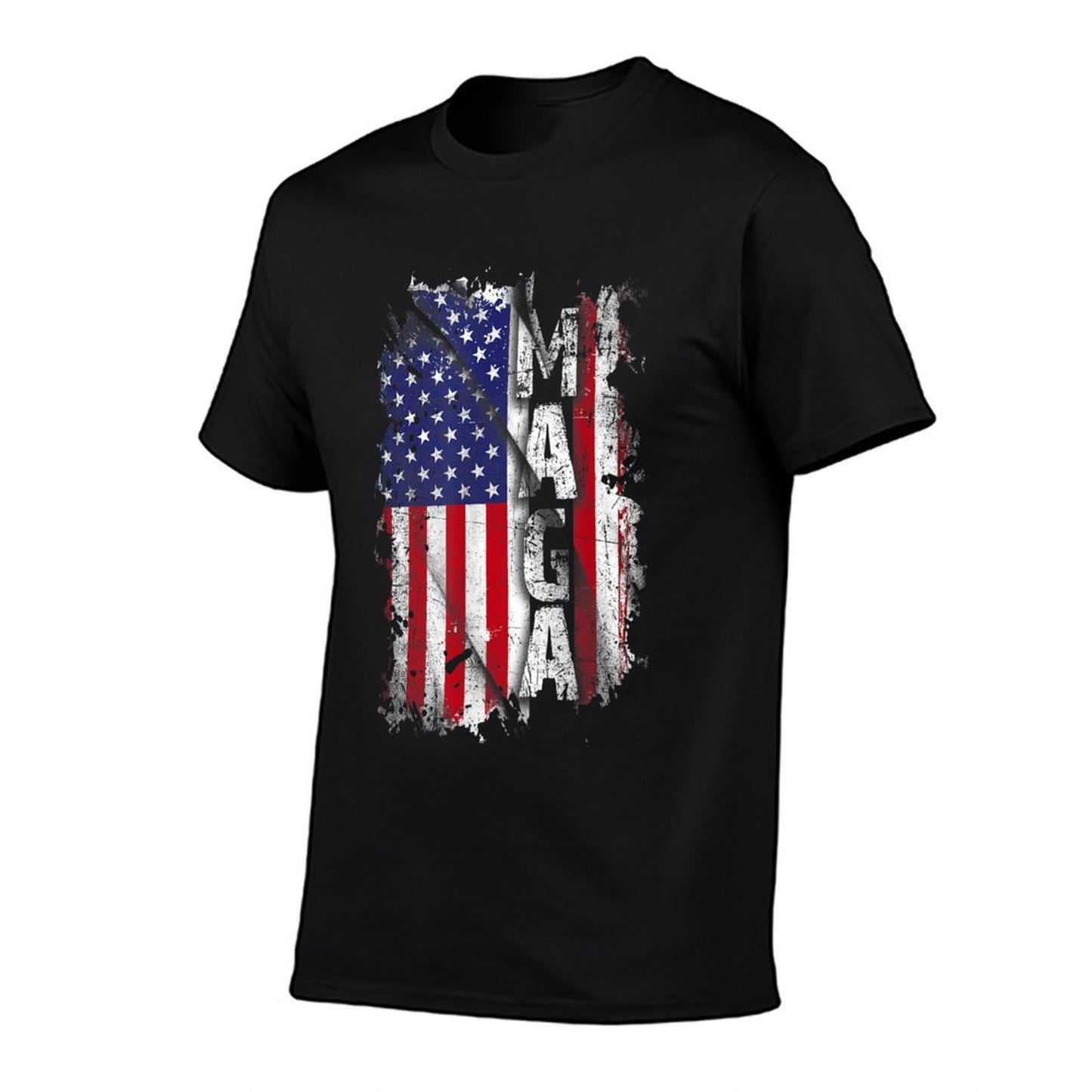 Vintage American MAGA 4th Of July American Ideas  Eco-friendly Material T-Shirt