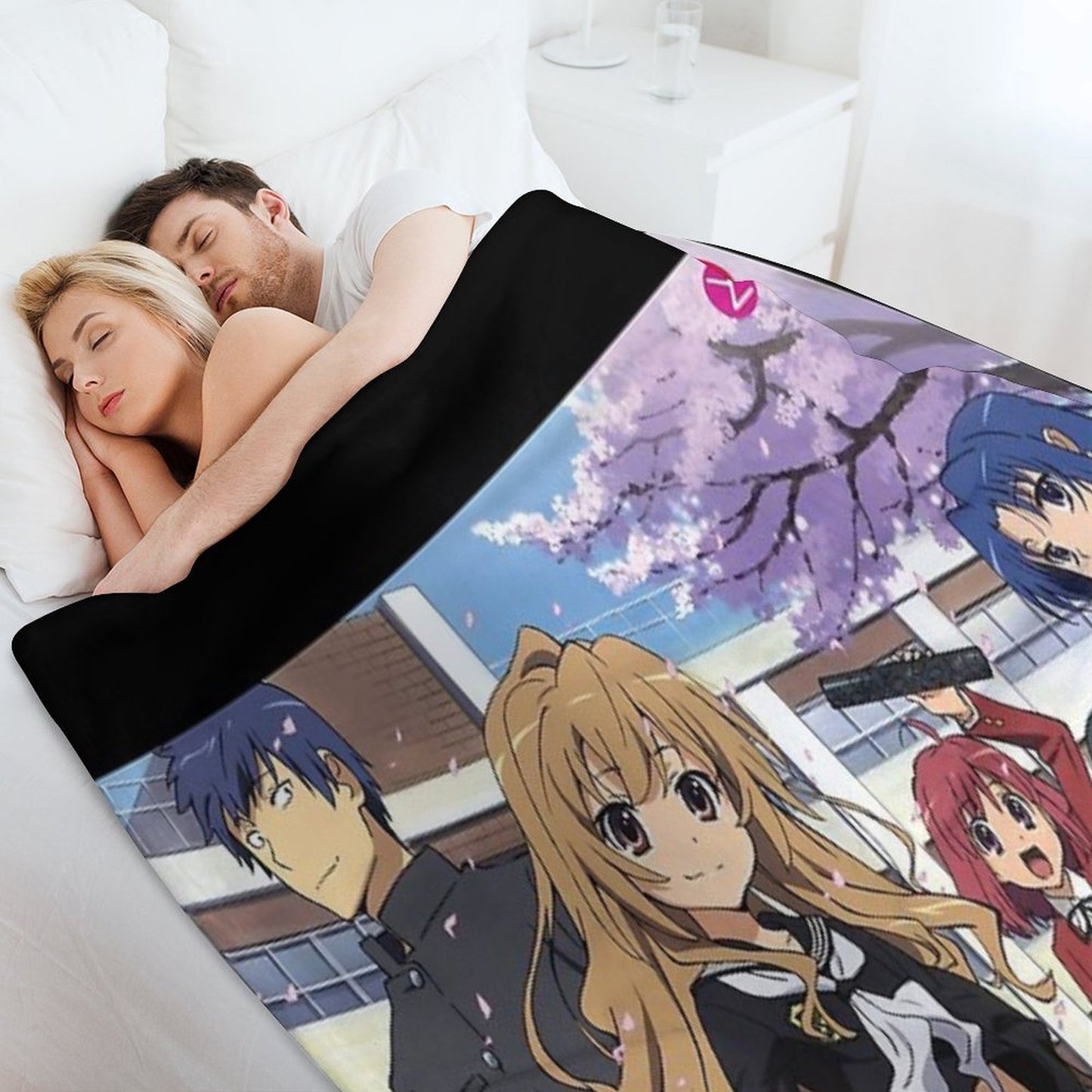 Toradora Eco-conscious Throw Blanket