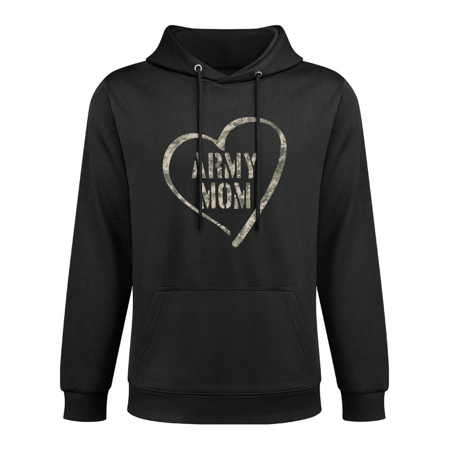 Womens Army Mom Proud Military Mother Serviceman Soldier Mom Medium-Weight Fabric Hoodie