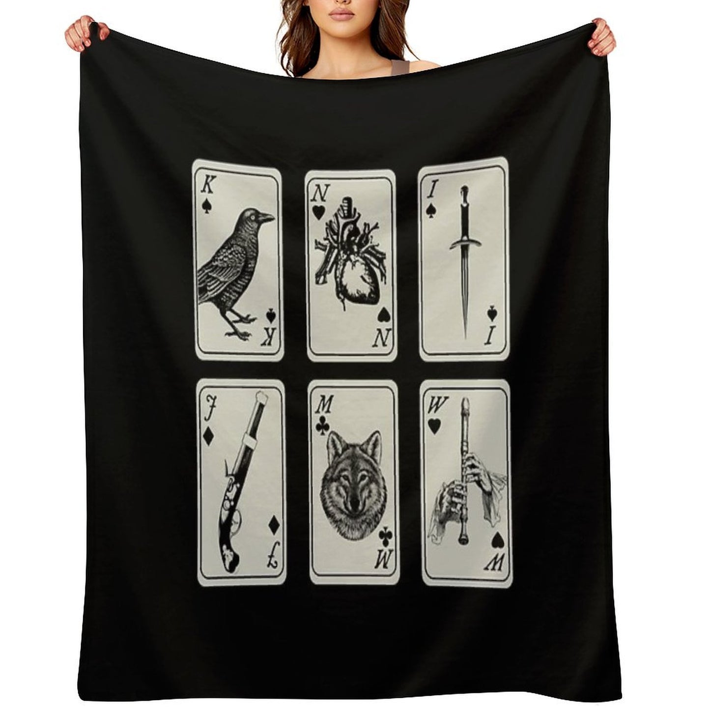 Six Of Crows T-ShirtSix of Crows Travel-friendly Throw Blanket
