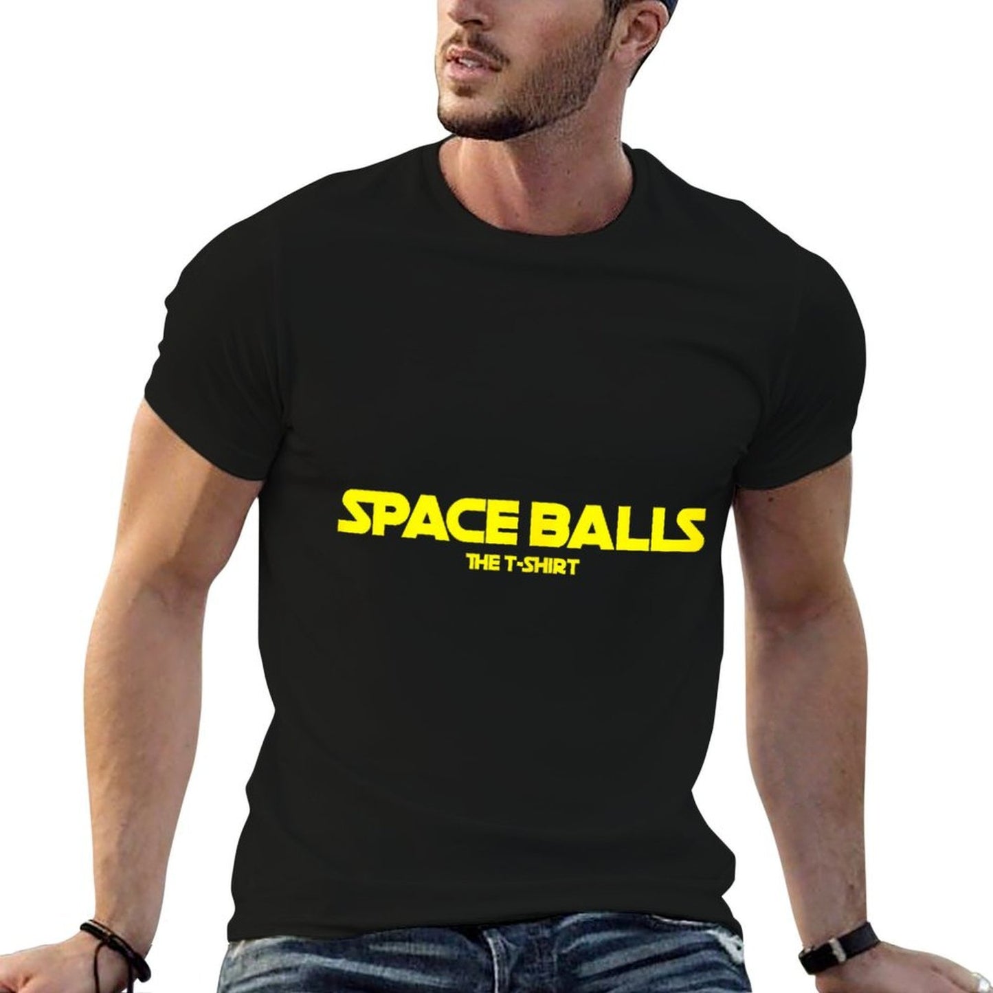 Space Balls The Oversized Silhouette T-Shirt