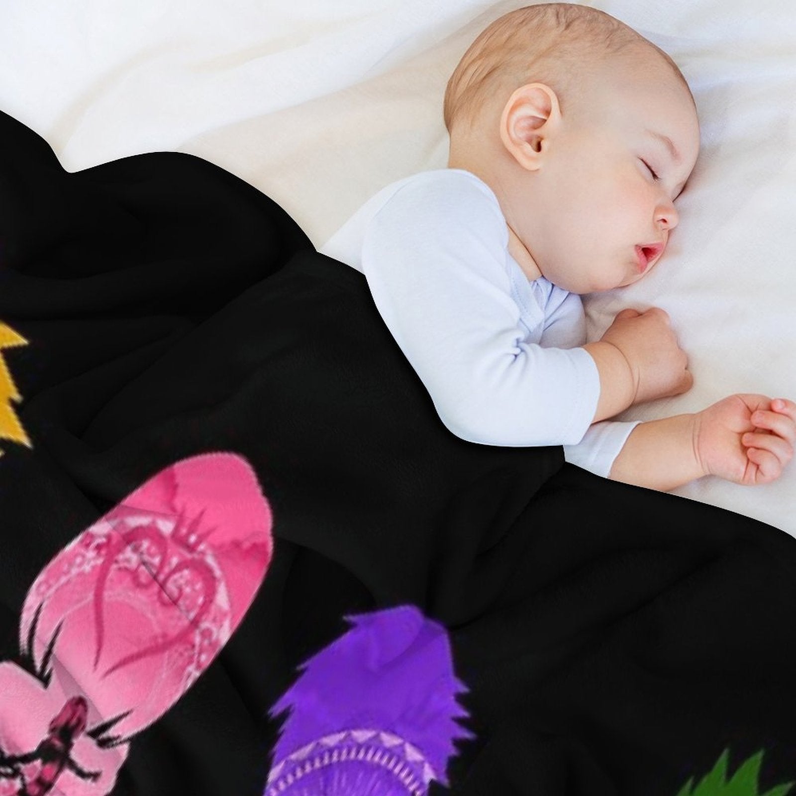 Kingdom Hearts Set Lightweight Throw Blanket