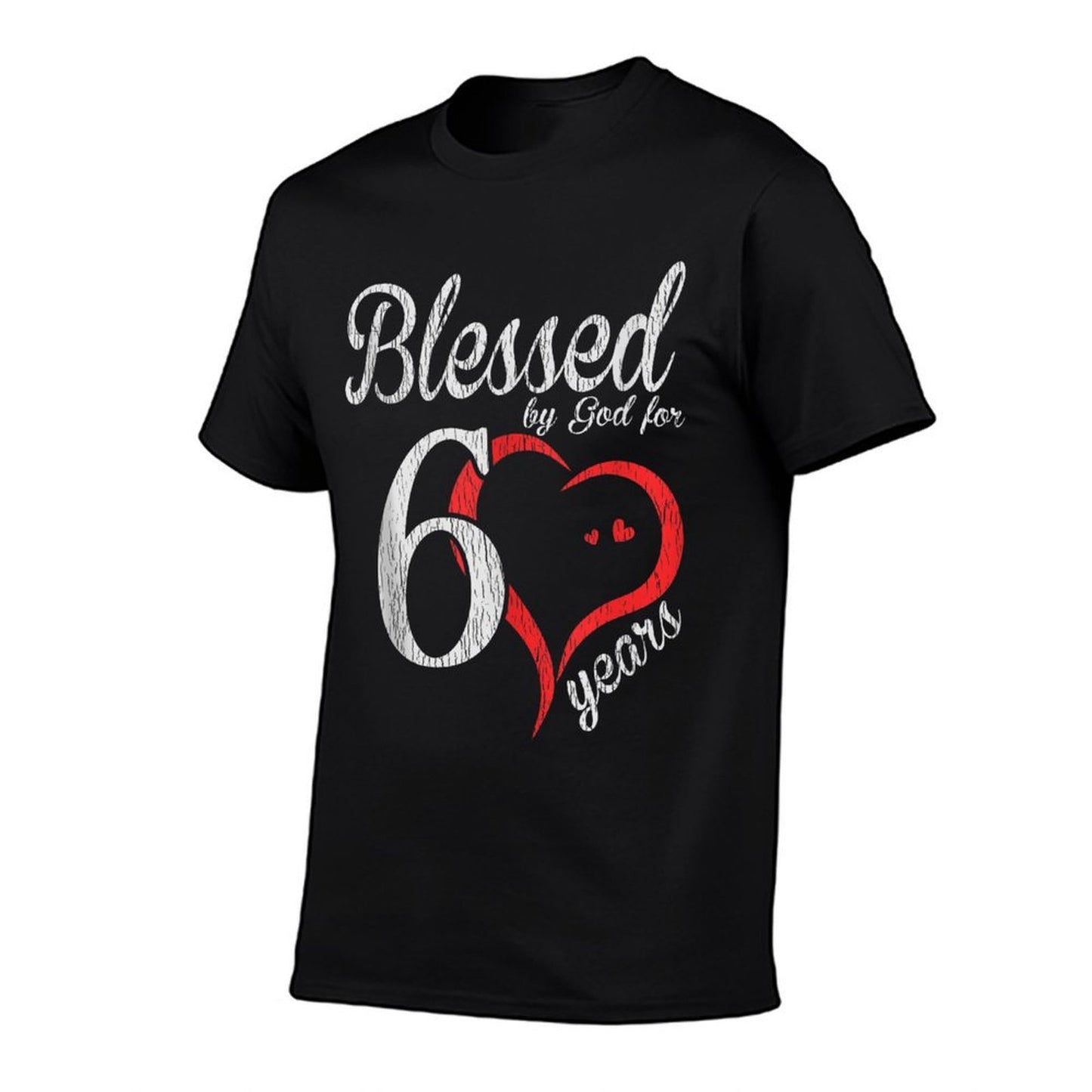 Vintage 60th Years Old Blessed By God - Happy 60th Birthday  Odor-resistant T-Shirt