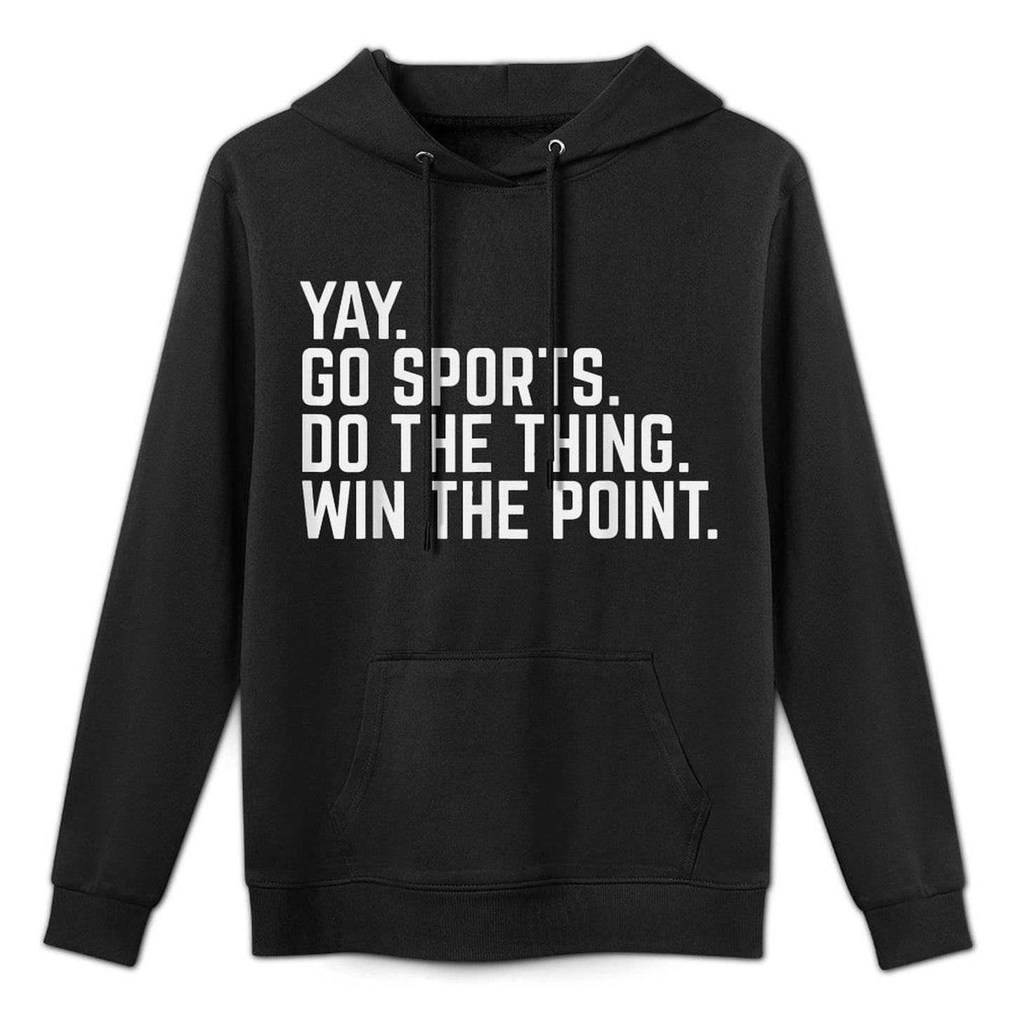 Go Sports Do The Thing Win The Points Team Fans Crew Customizable Surface Hoodie