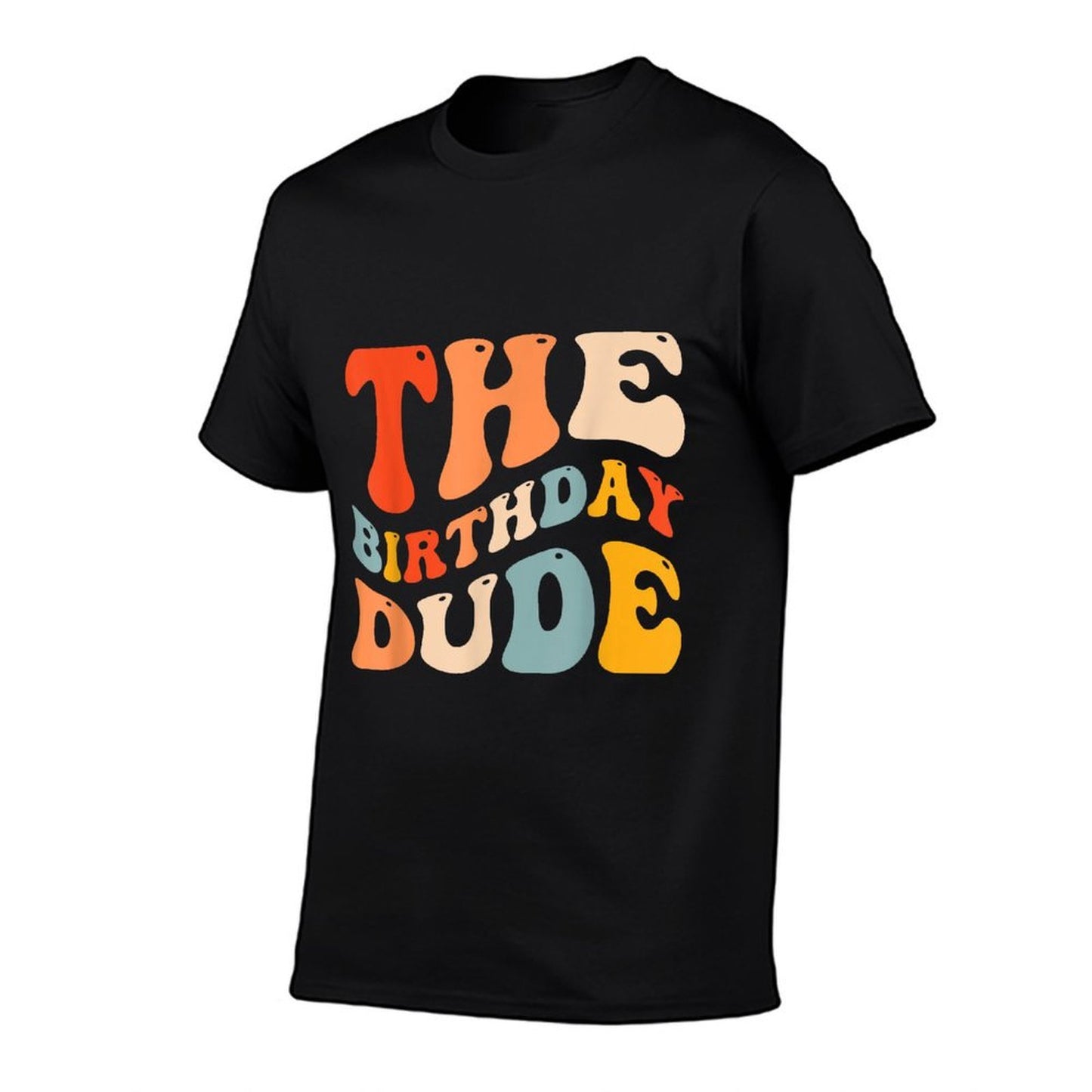 The Birthday Dude Boy Party Celebration Summer-ready Fabric T-Shirt