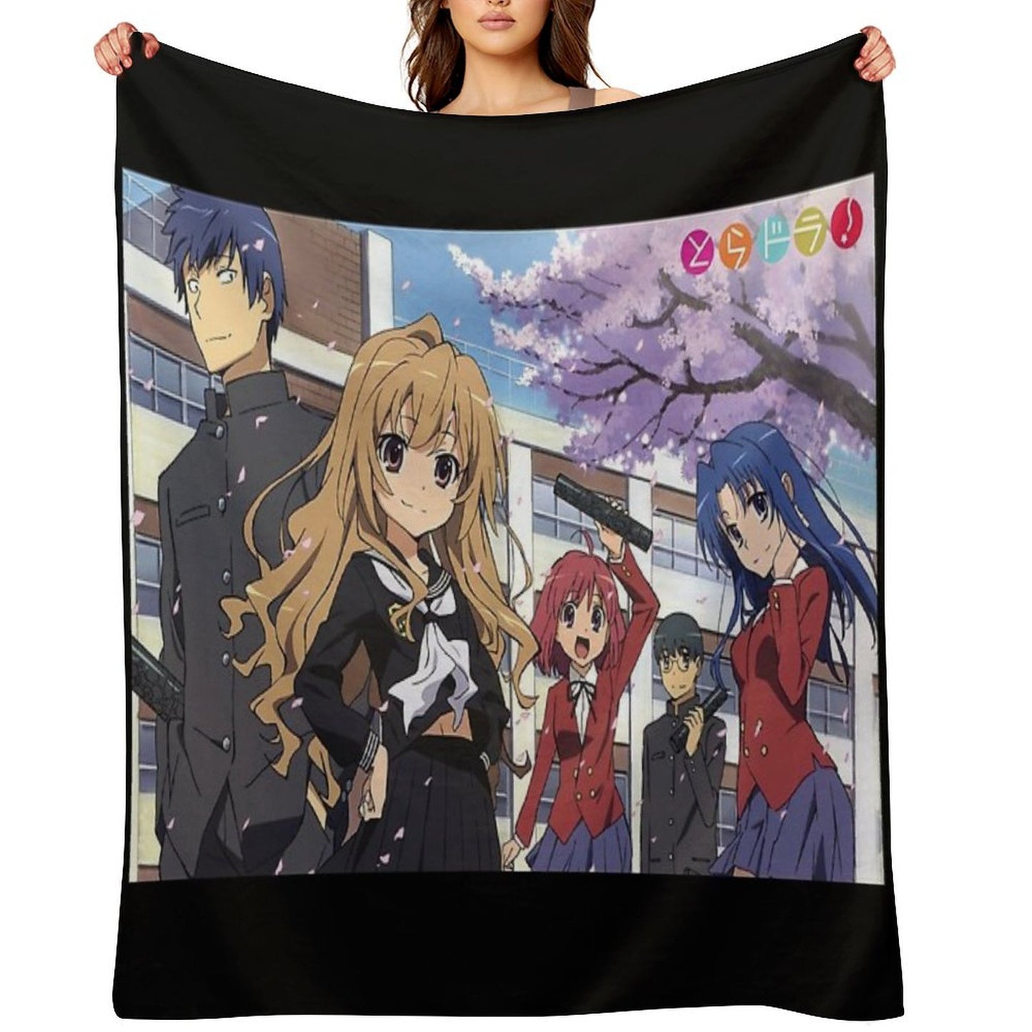 Toradora Eco-conscious Throw Blanket