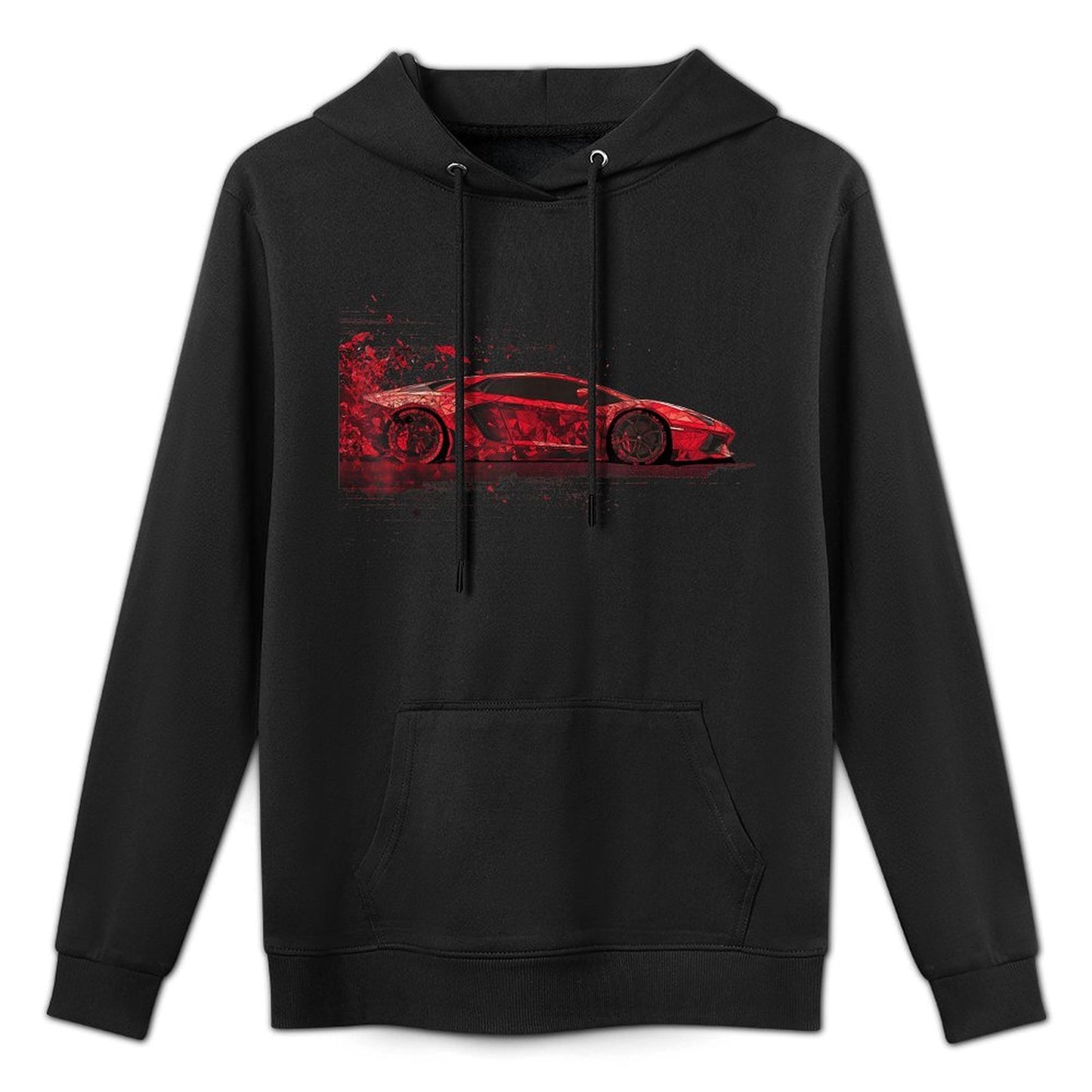 Supercar Exotic Italian Sports Car Graphic Machine Washable Hoodie