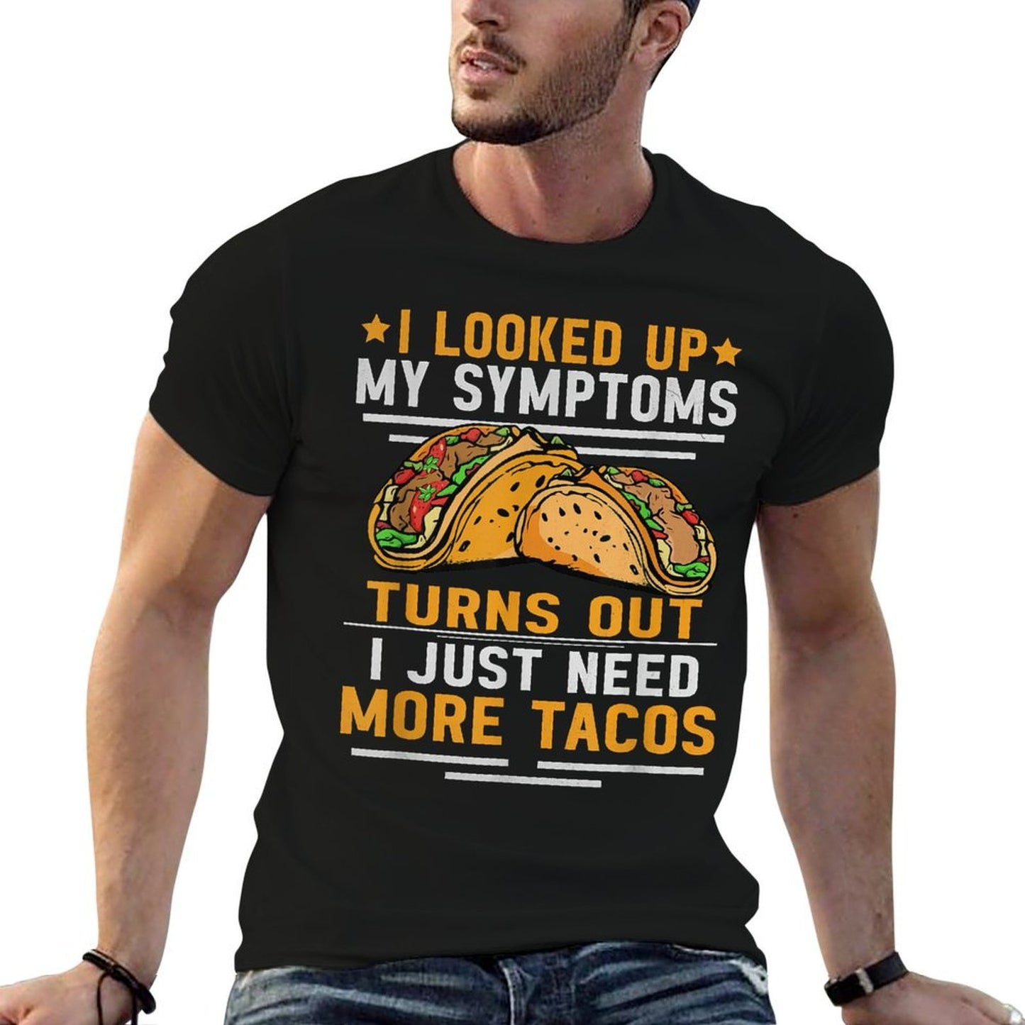 Tacos Lover Women Mexican Food Funny Taco Stretchy T-Shirt