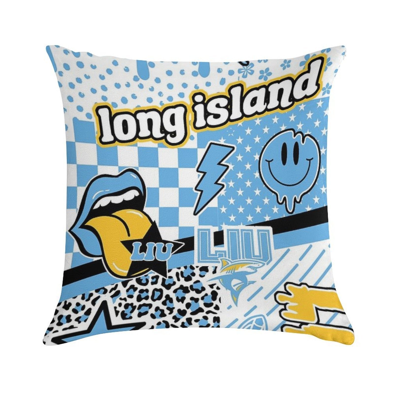 Long Island Soft Decorative Cover Throw Pillow