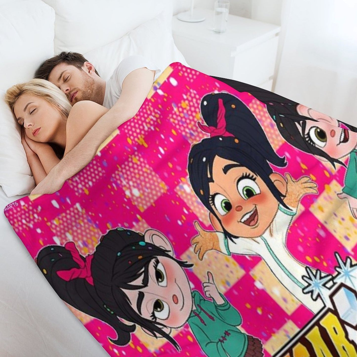 Sugar Rush - Vanellope Von Schweetz Premium Throw Blanket