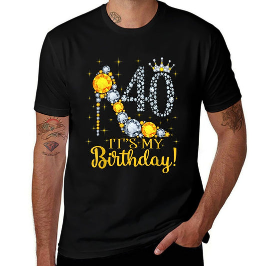 40 It's My Birthday 1982 40Th Birthday Gifts For Ladies  Graphic-printed T-Shirt