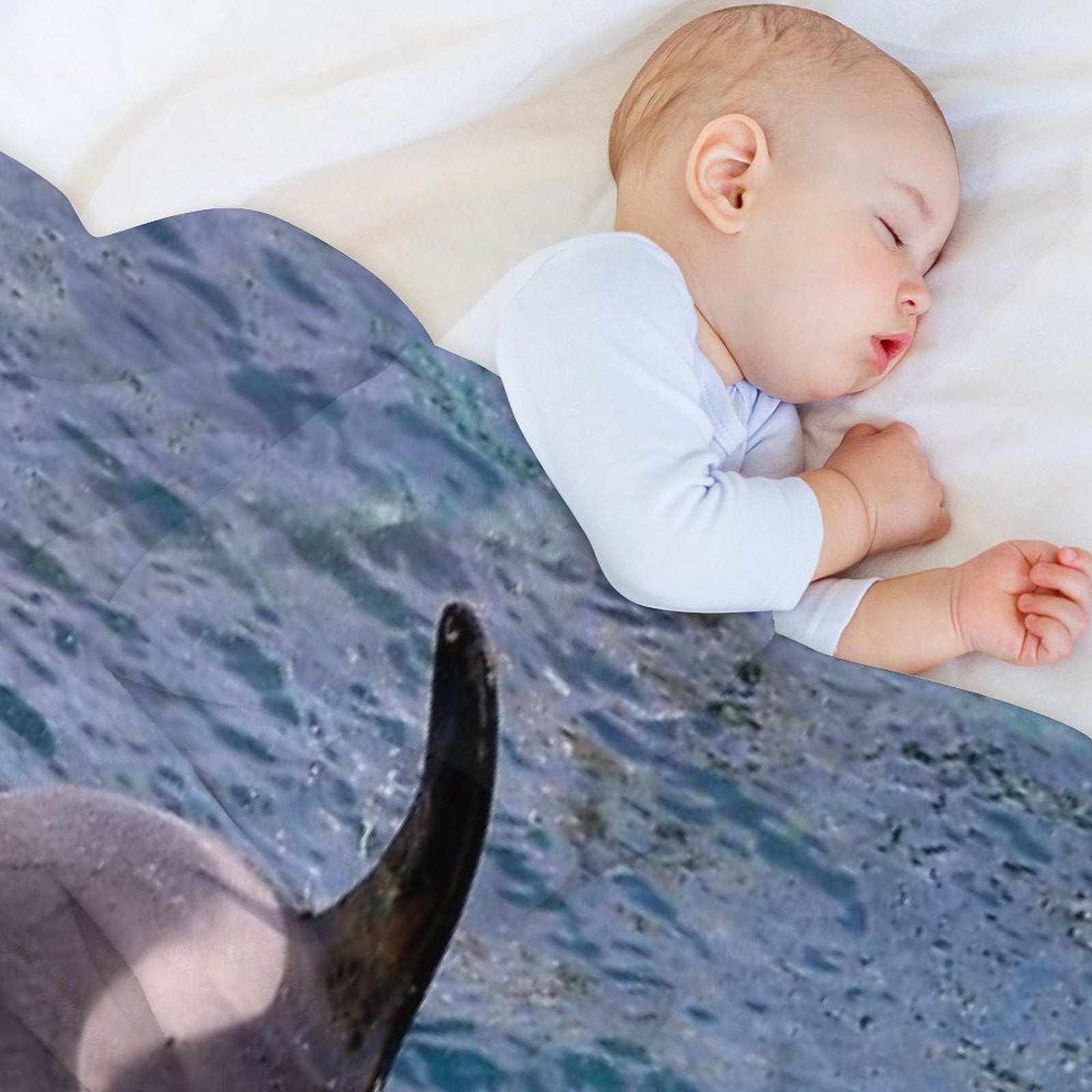 Killer Whale Orca Jumping Gift-ready Throw Blanket