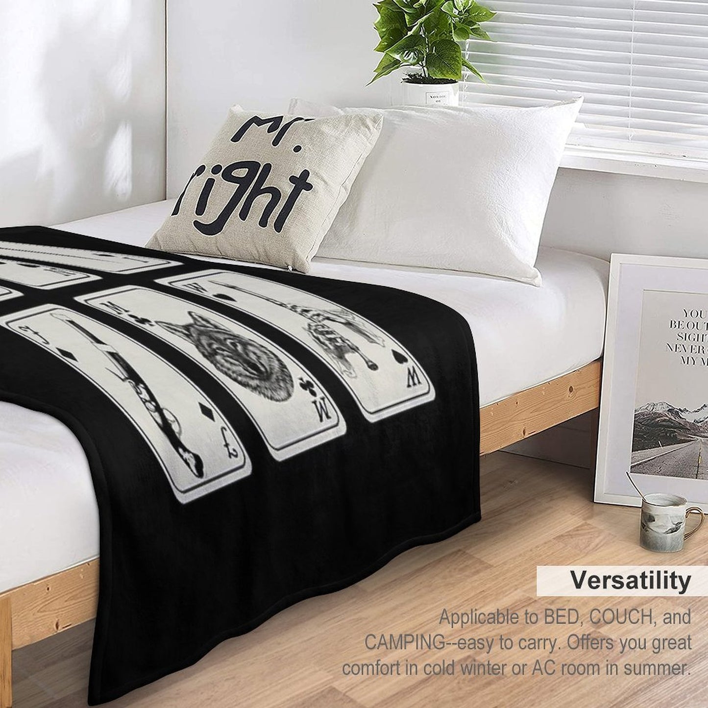 Six Of Crows T-ShirtSix of Crows Travel-friendly Throw Blanket