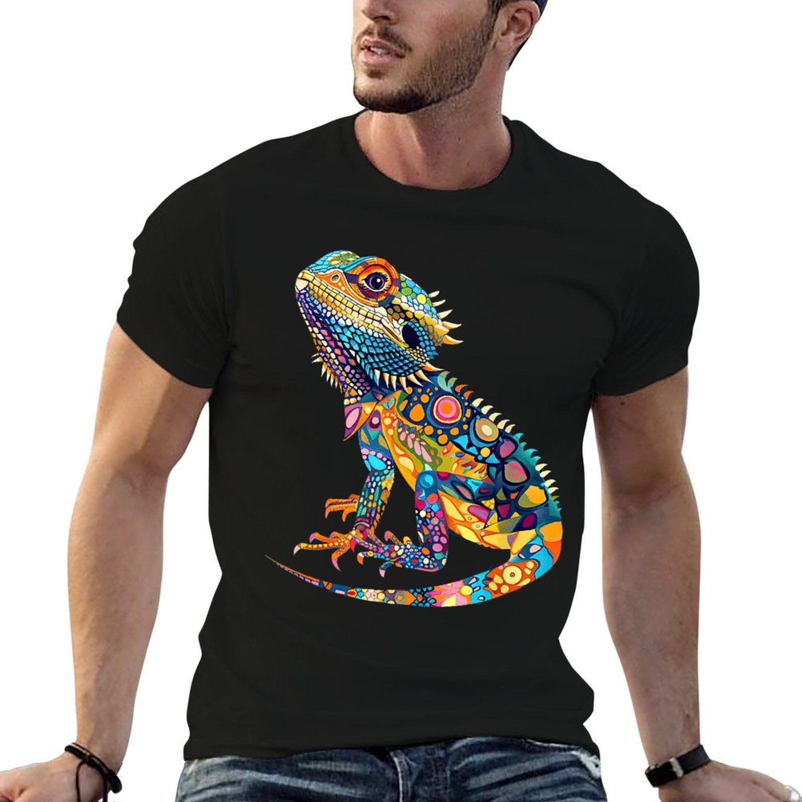 Bearded Dragon, Beardie Lovers, Pogona Enthusiast  Breathable T-Shirt