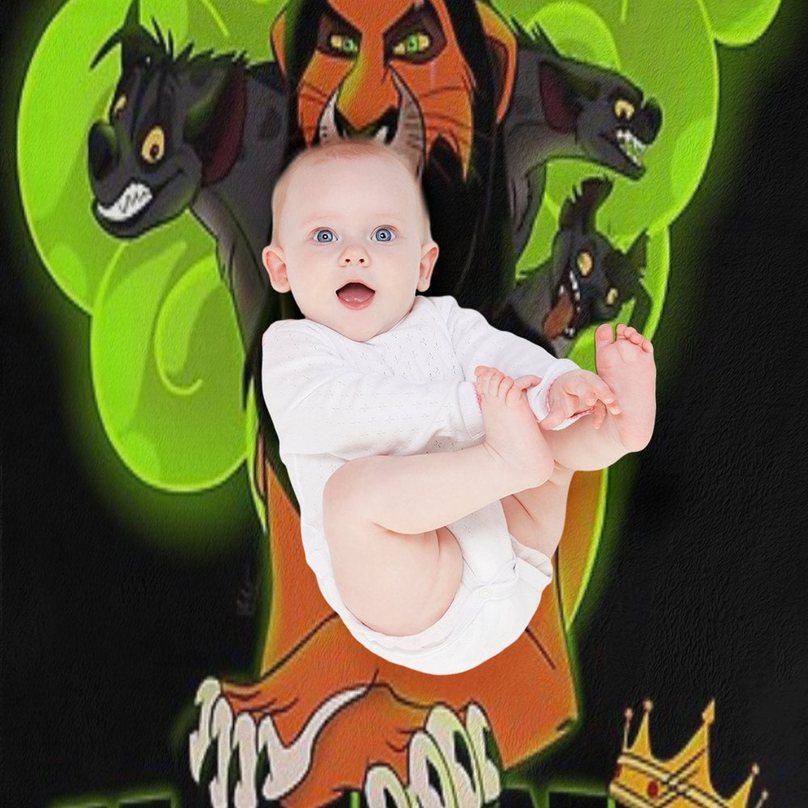 Scar Poster Easy Care Throw Blanket