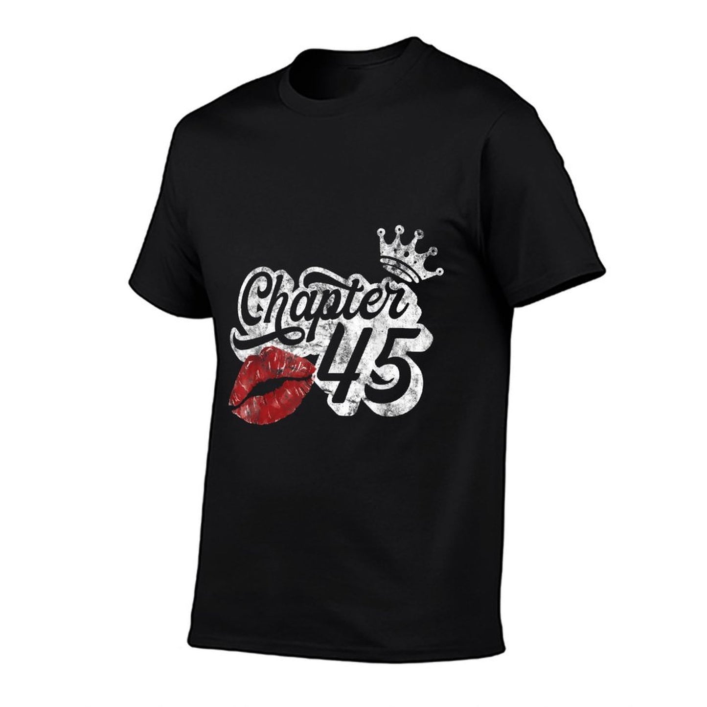 Vintage Chapter 45 Classy Lips Happy Birthday 45 Years Born  Quick-drying T-Shirt