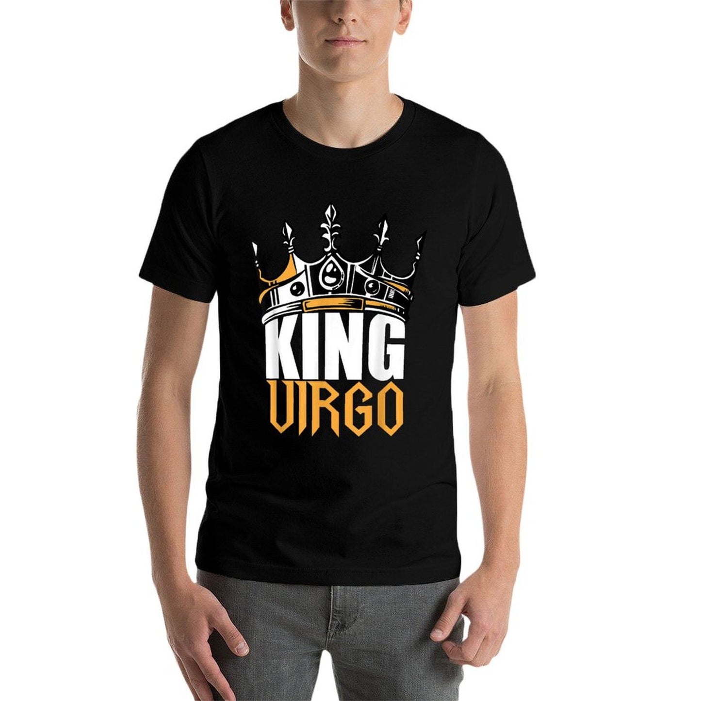 Virgo Birthday Gifts - King Virgo Zodiac Versatile T-Shirt