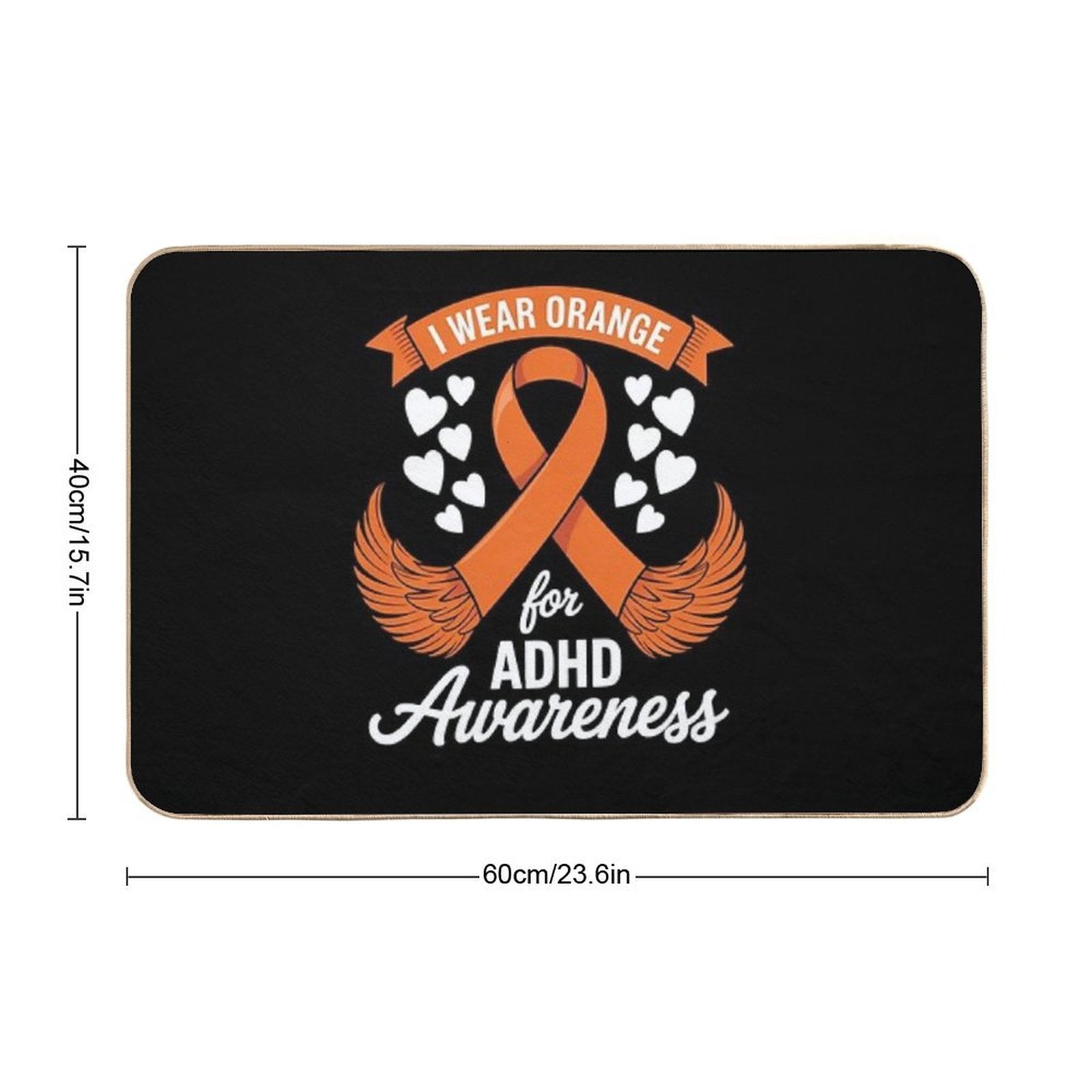 Adhd Awareness Shirt for Mental Health Awareness Month  Multi-Purpose Bath Mat