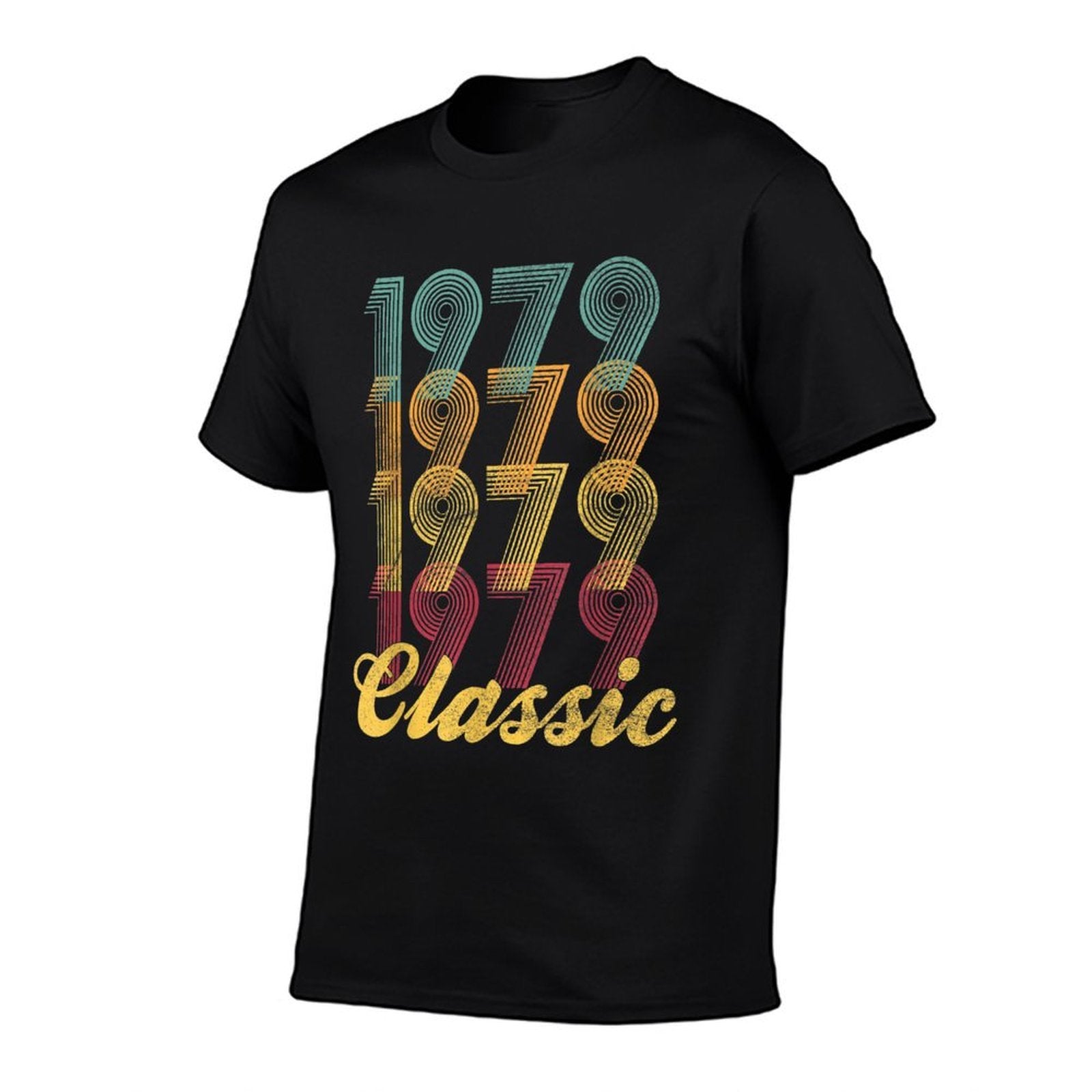 40th Birthday Gifts 1979 40 Years Old Funny Mens Women Retro  Polyester Blend T-Shirt