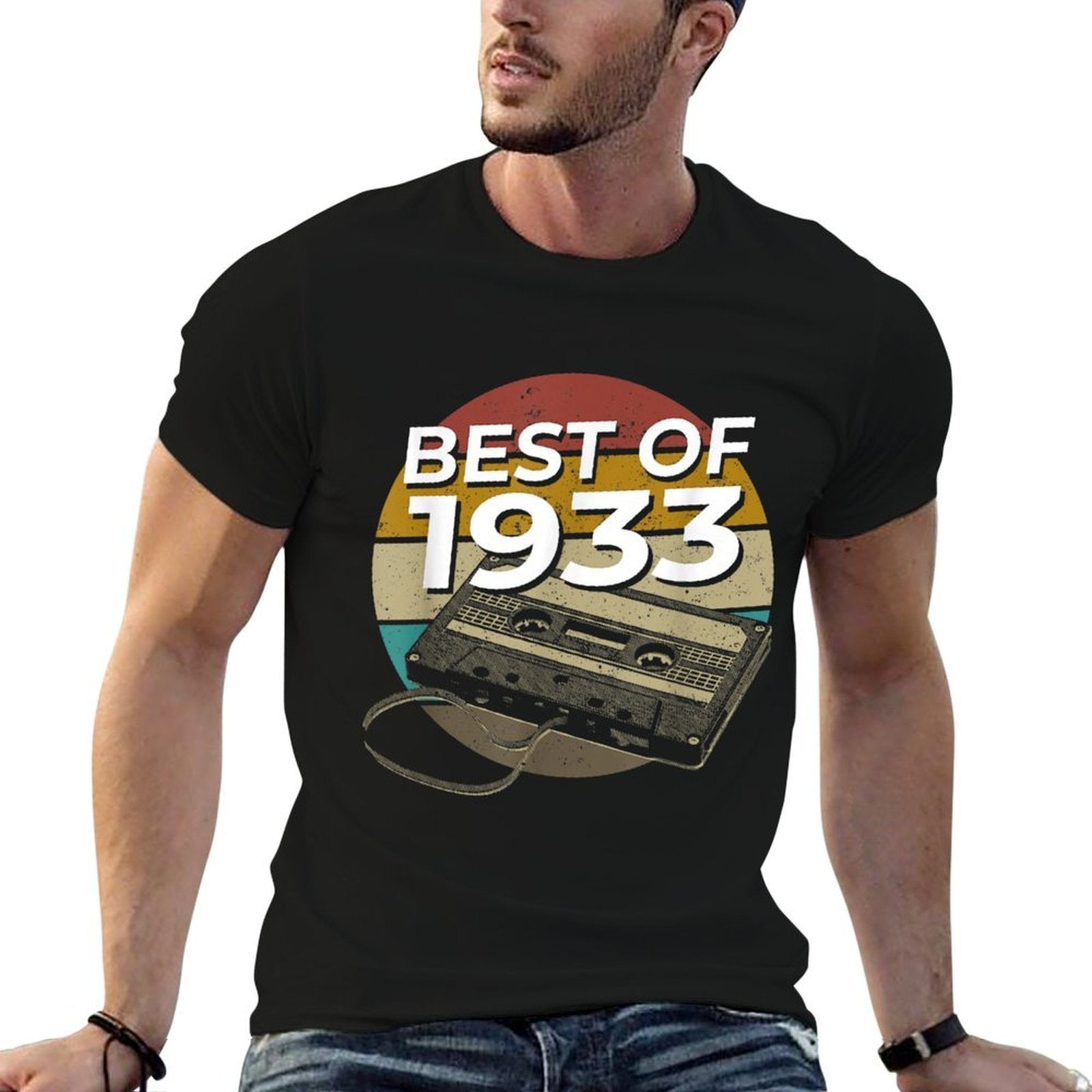 90 Years Old, Made In 1933, Vintage 90th Birthday  Affordable Price T-Shirt