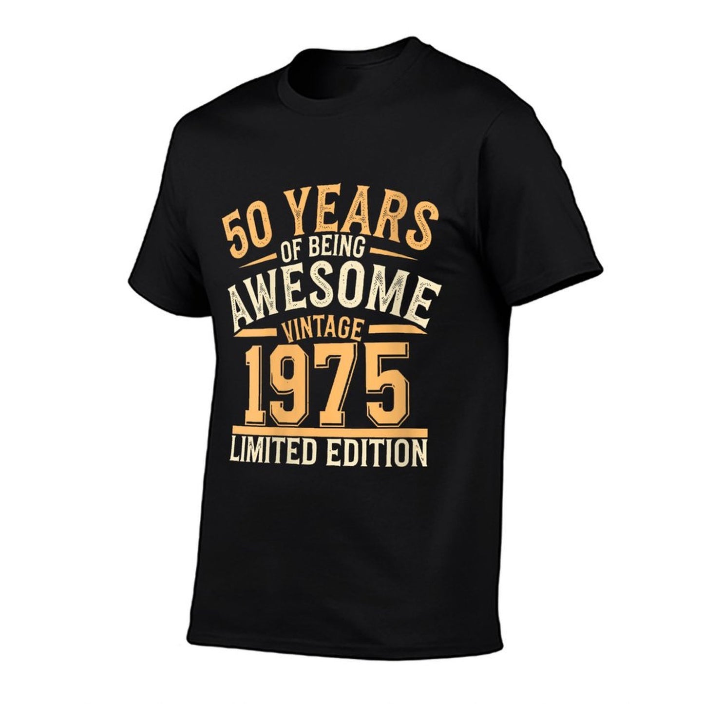 Womens 50 Year Birthday Decorations Men Gag 50yr 1975 50th Birthday Breathable T-Shirt