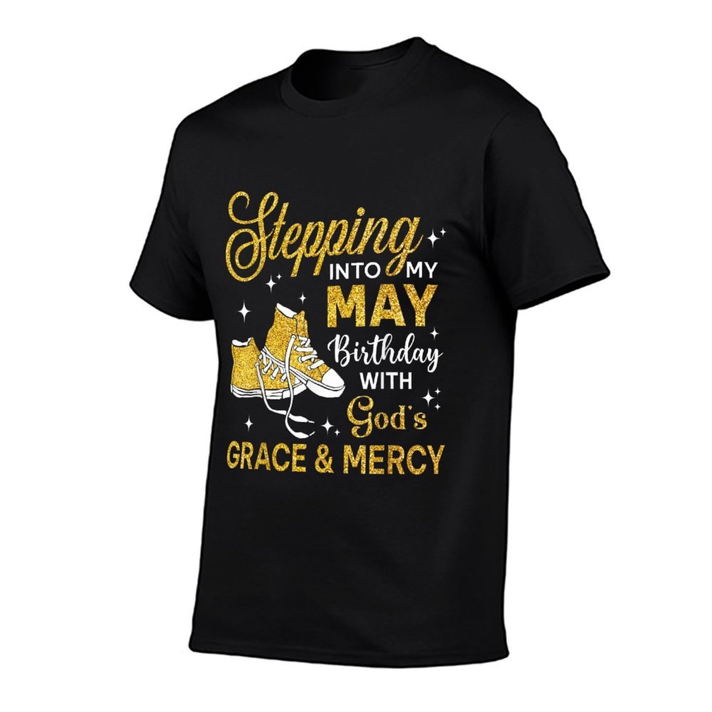 Stepping Into My May Birthday Women Girl Shoes Vintage-inspired T-Shirt