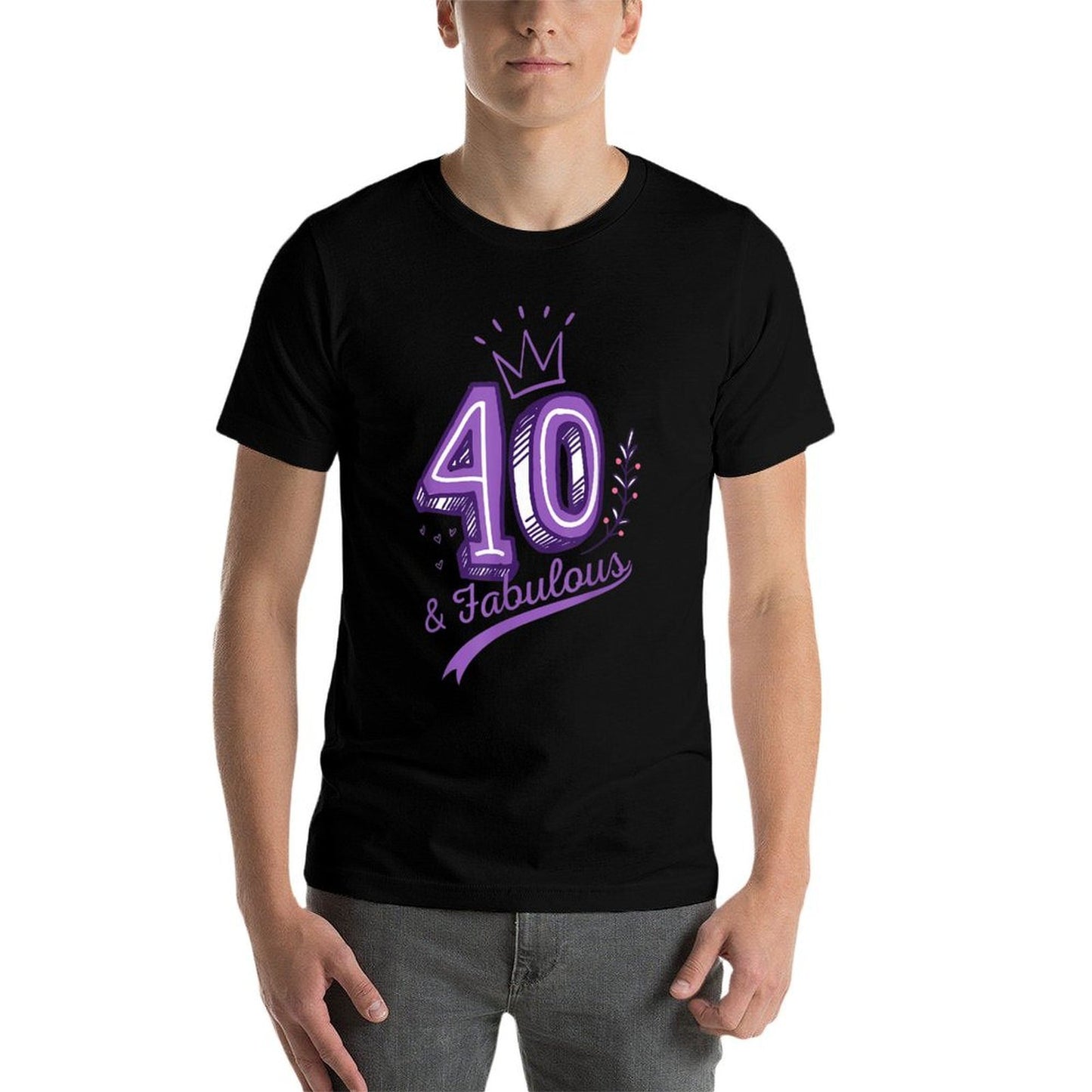 Womens 40 And Fabulous 1979 40Th Birthday Gift Eco-friendly Material T-Shirt