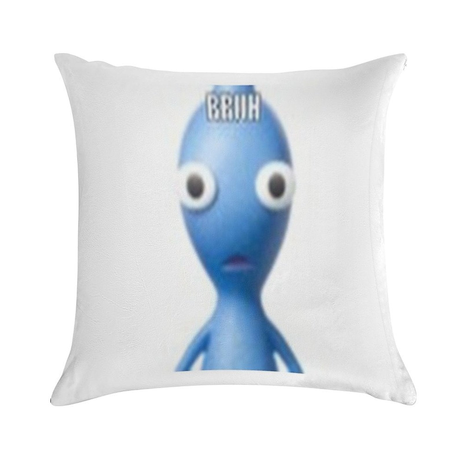 BRUH Pikmin 2 Soft Gift Ready Throw Pillow