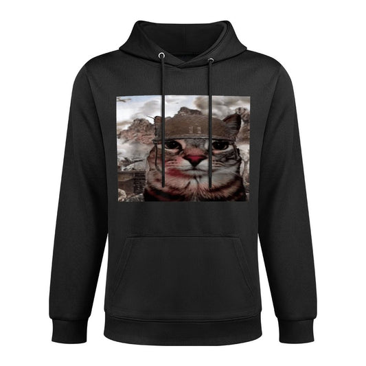 Thousand Yard Stare Funny for Men, for Women, for Girls. Adjustable Hood Hoodie