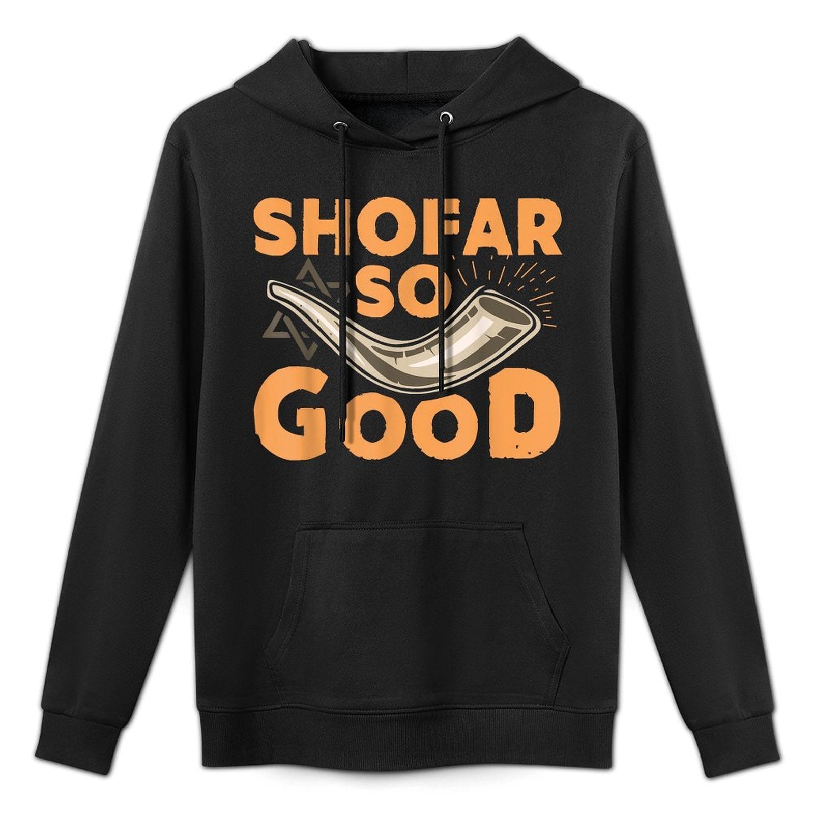 Shofar So Good Funny Rosh Hashanah Jewish Holiday Gift Unisex Design Hoodie