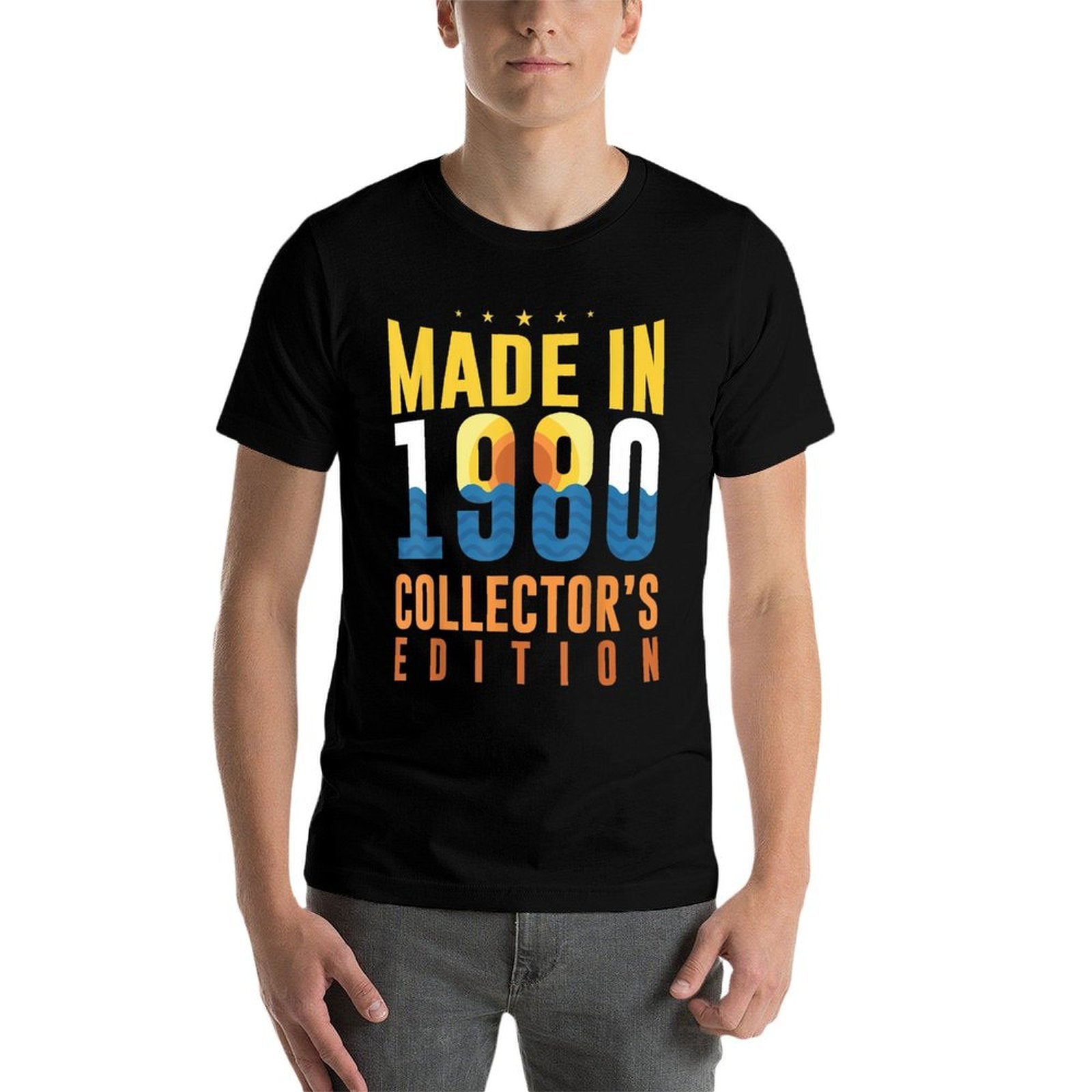 40thbirthdaygifts Made 1980 Collectors Edition 40th Birthday  Stretchy T-Shirt