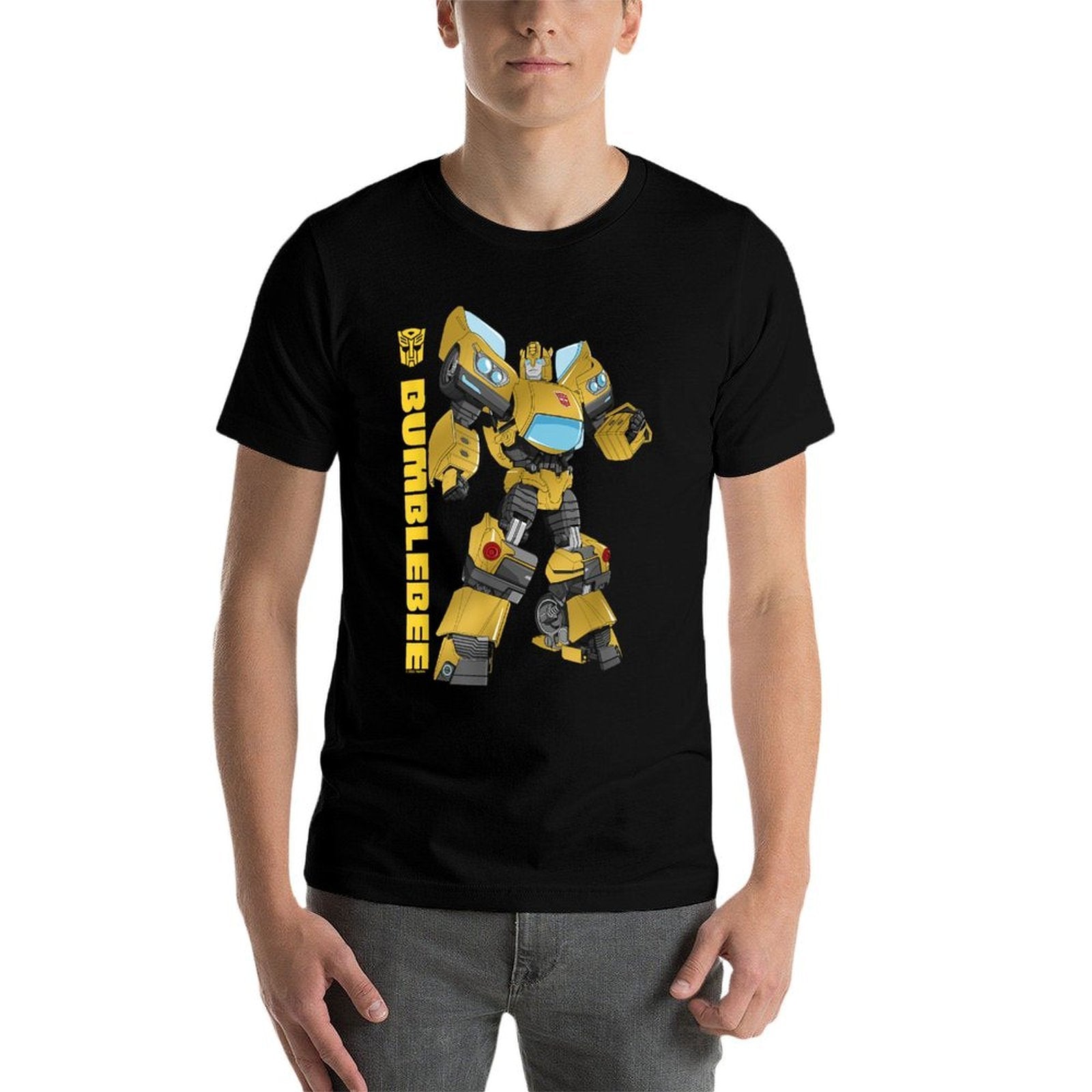 Transformers Bumblebee Autobots Epic Pose Portrait  Quick-drying T-Shirt