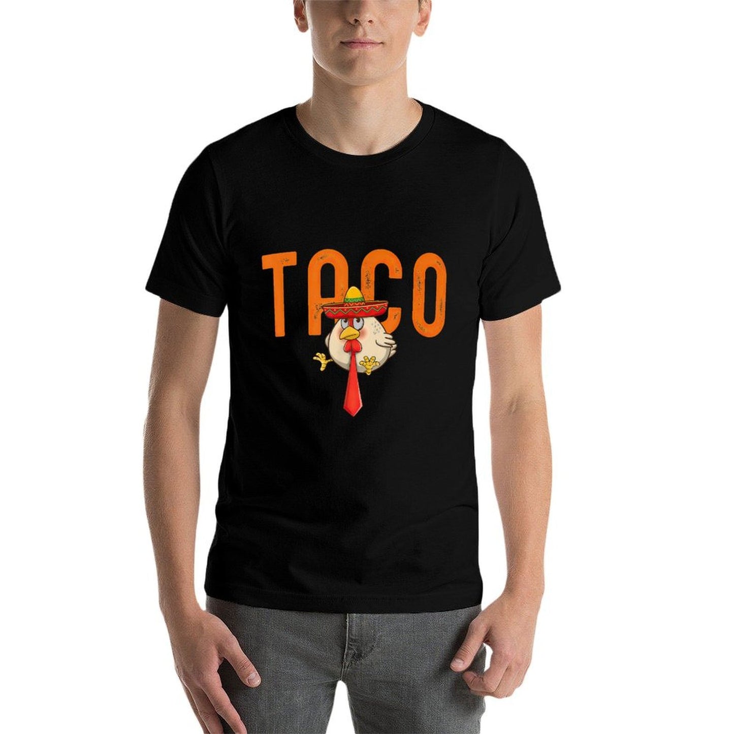 Taco Always Chickens Out Comfortable T-Shirt