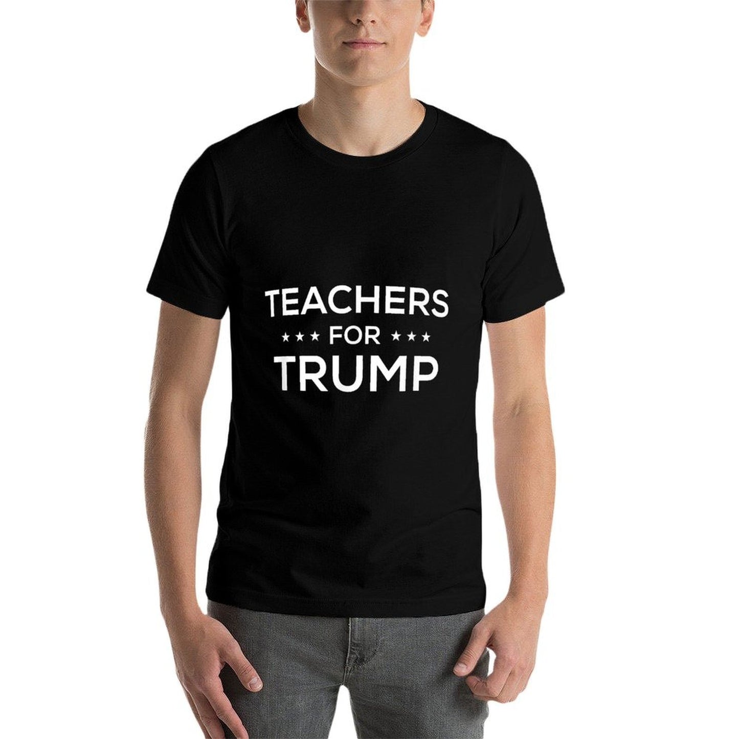 Teachers For Trump President Trump High-quality Stitching T-Shirt