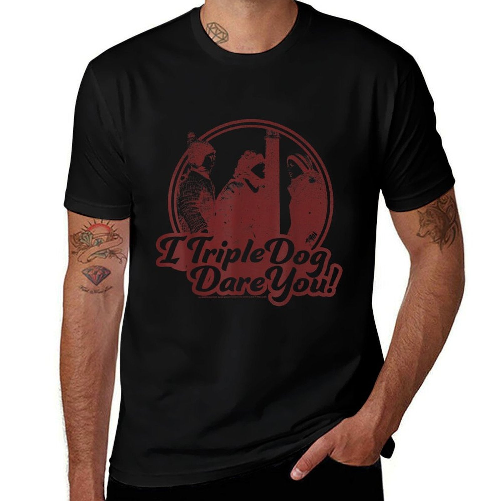A Christmas Story I Triple Dog Dare You  Relaxed-fit T-Shirt