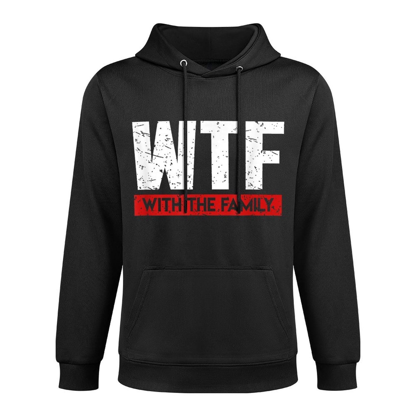 WTF With The Family On Vacation Funny Gag Gift All-Day Comfort Hoodie