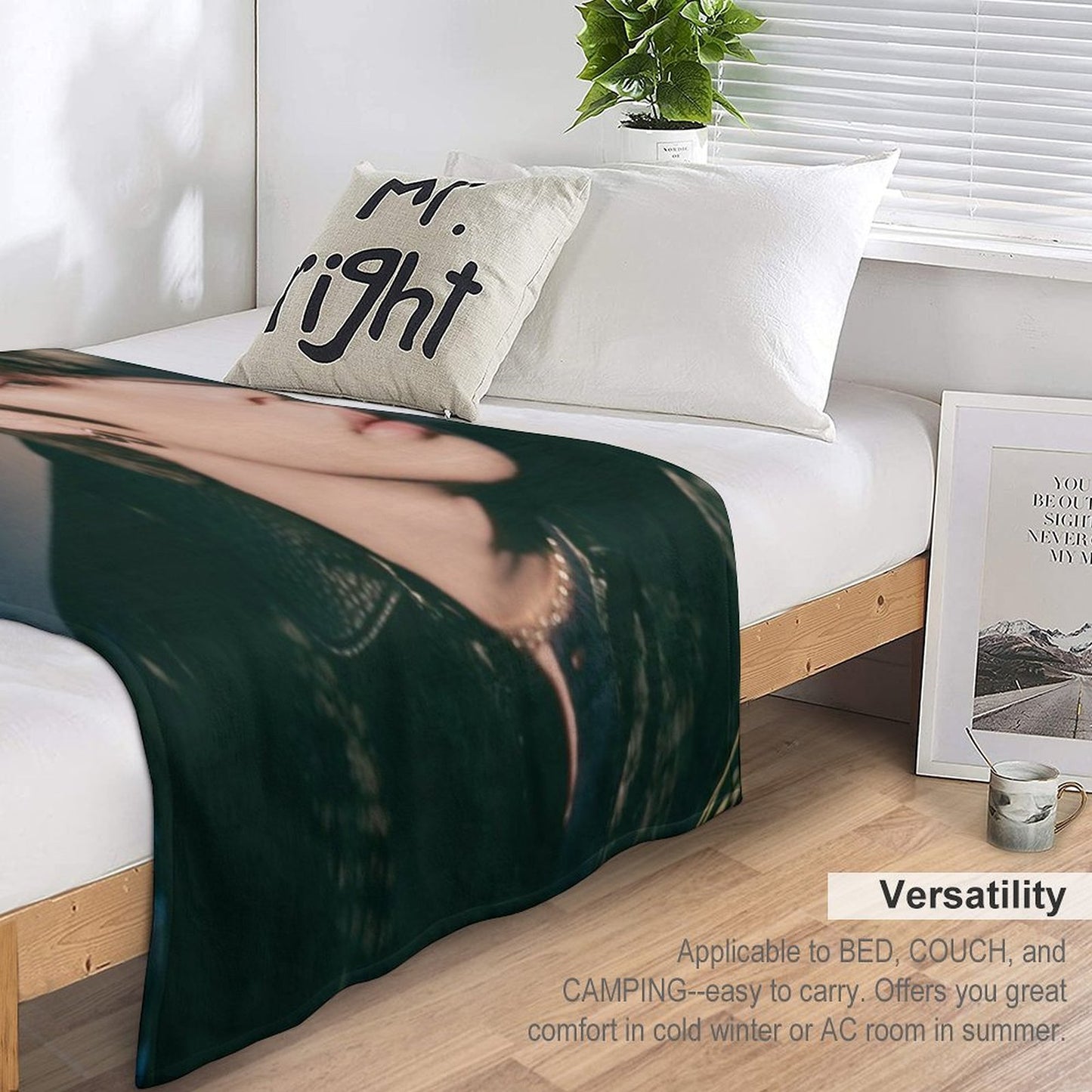 STRAY KIDS LEEKNOW Plush Throw Blanket