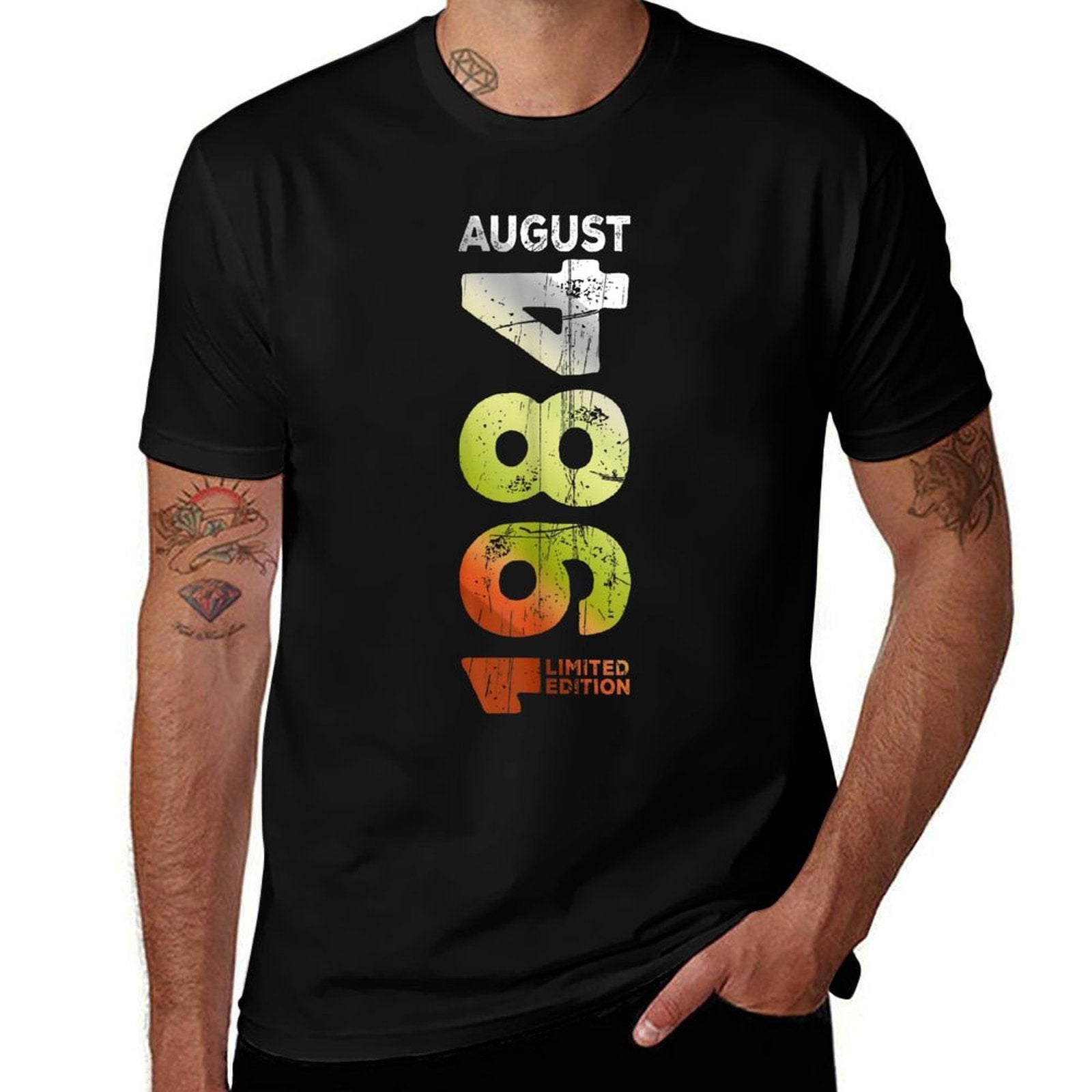 August 1984 Limited Edition 1984 Birth Vintage Since 1984  Breathable T-Shirt