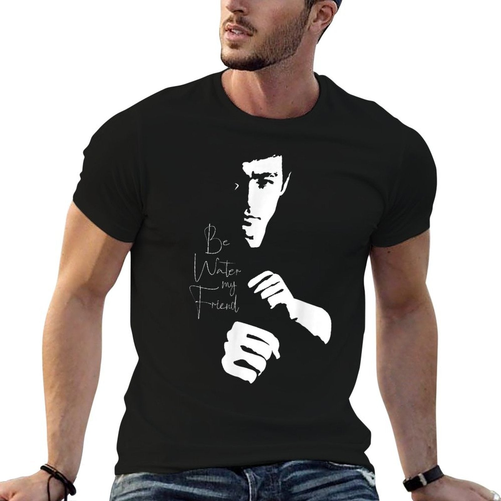 Be Water My Friend - Martial Arts Legend Tribute Graphic  Quick-drying T-Shirt