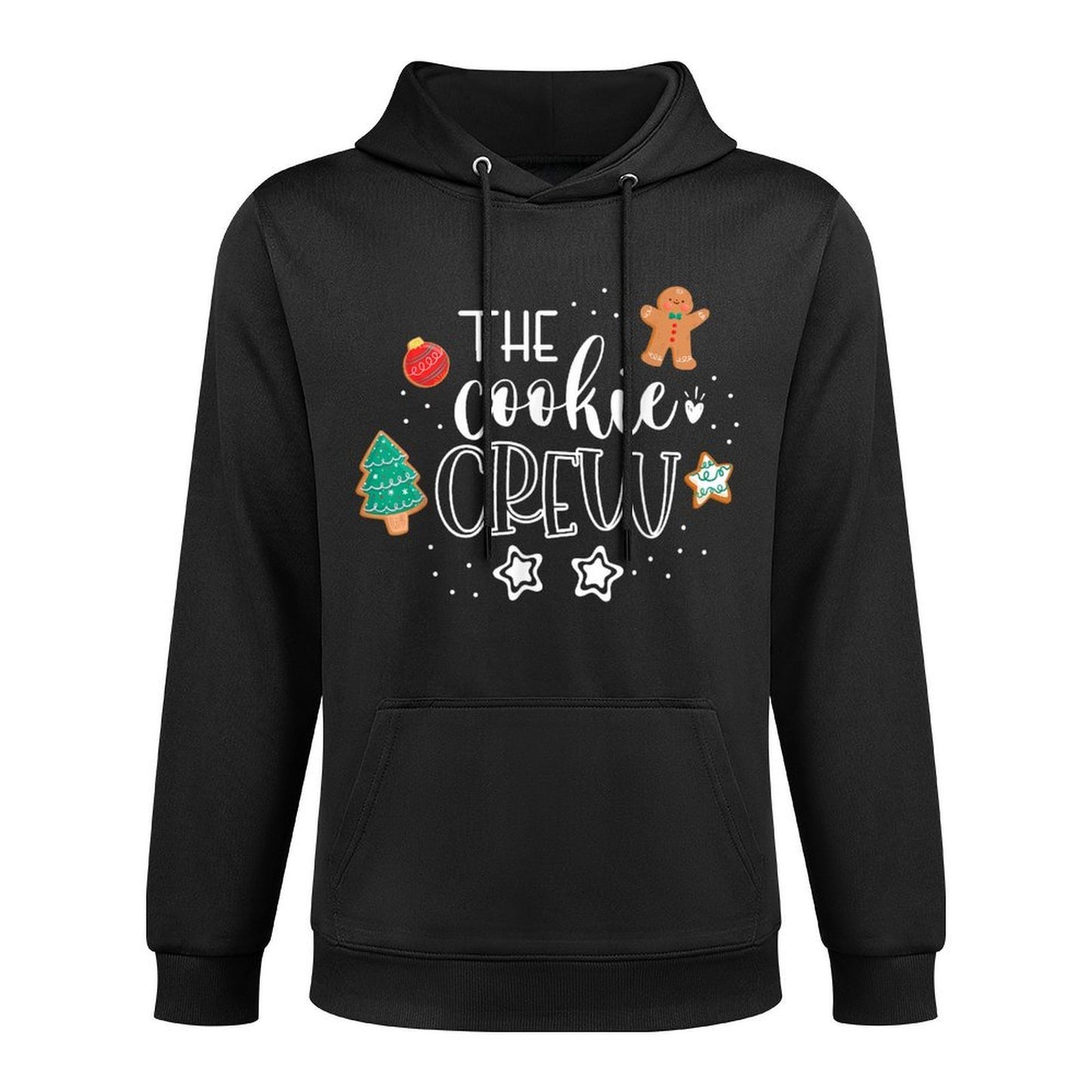 The Cookie Crew Christmas Baking Cookie Lover Kids Women Breathable Fabric Hoodie